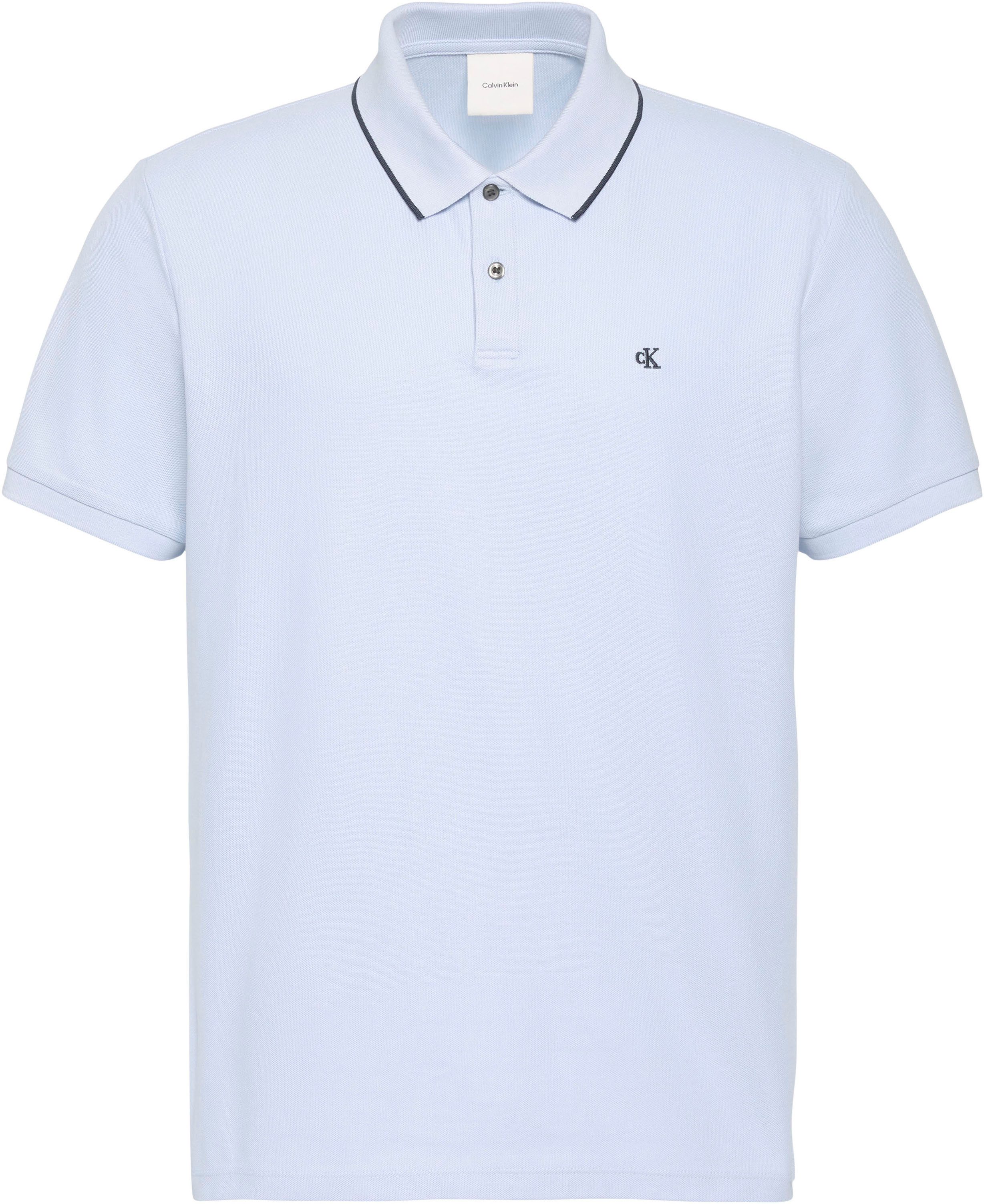 Calvin Klein Poloshirt SS RFND PQ TPPD CLSS Mit Rundhalsausschnitt günstig online kaufen