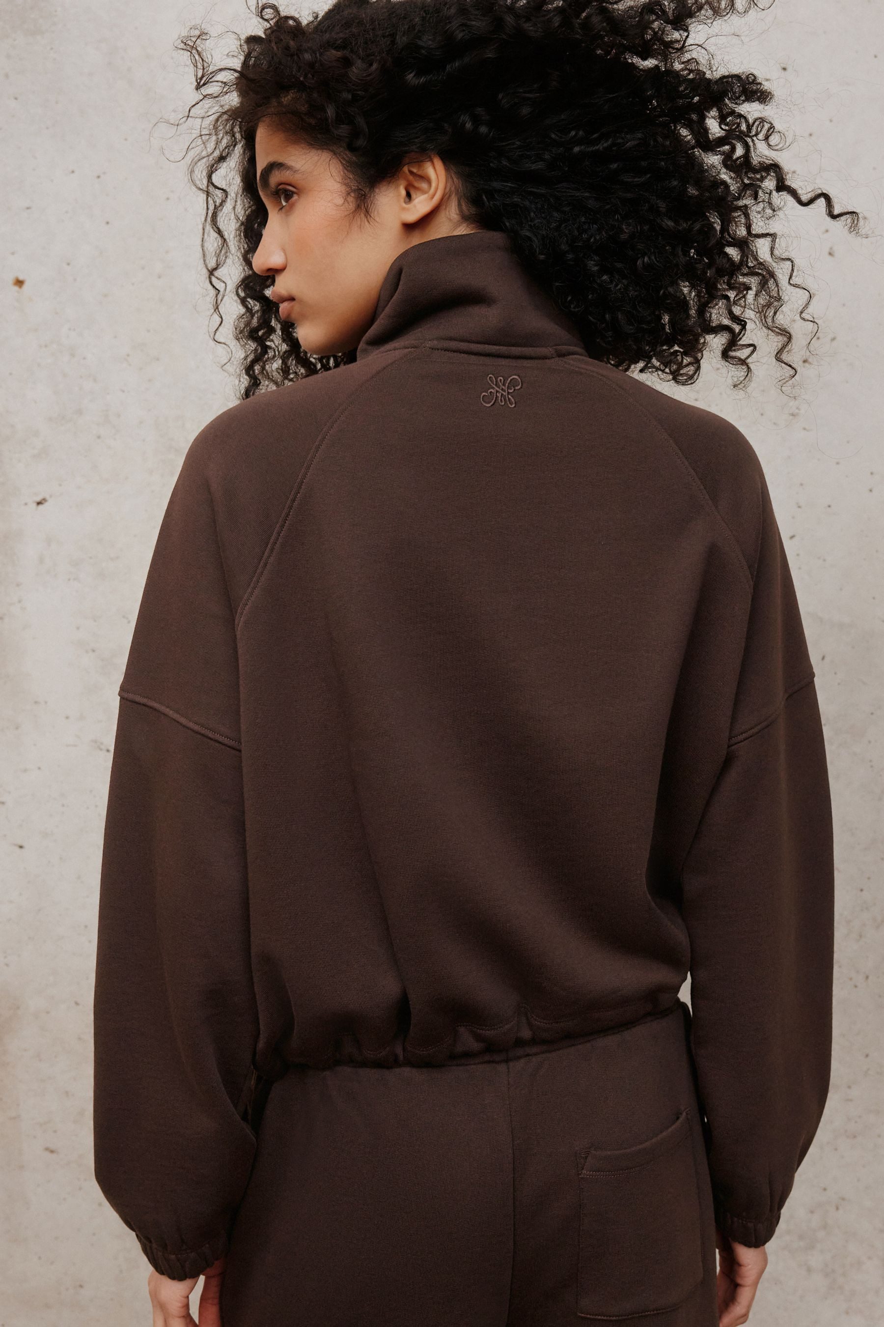 Next Sweatshirt Sweatshirt mit viertellangem Reißverschluss (1-tlg) – Bild 2 von 5