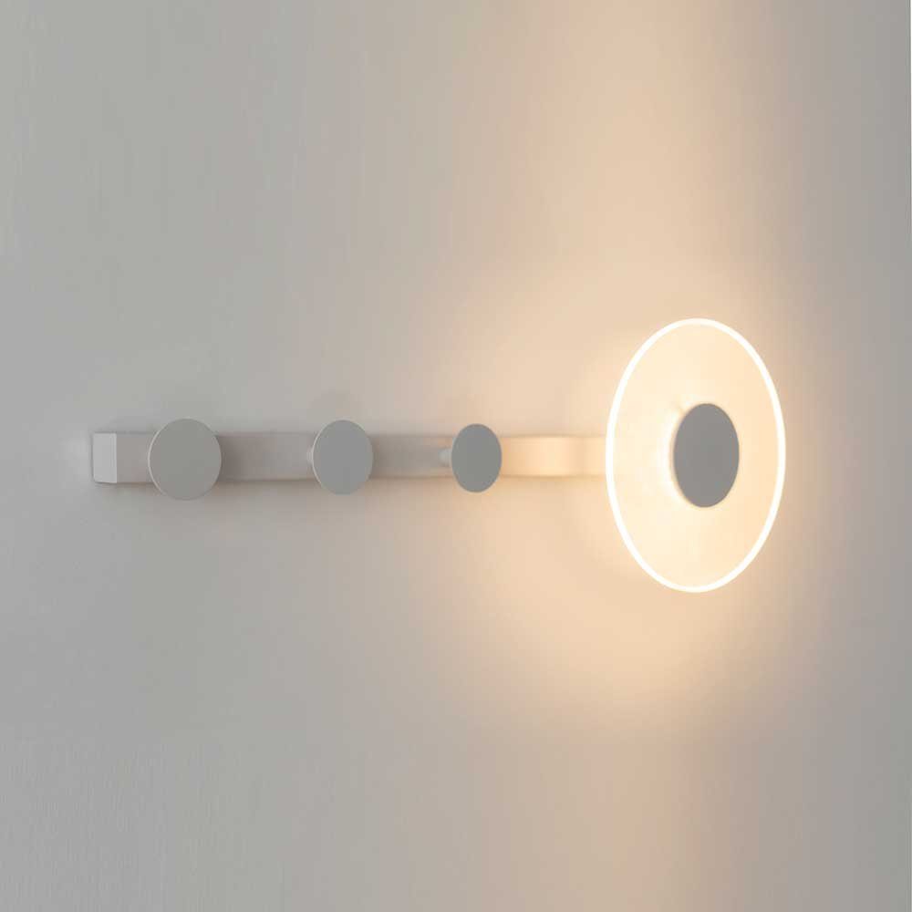 Mantra Wandleuchte Venus LED-Wandlampe Weiß