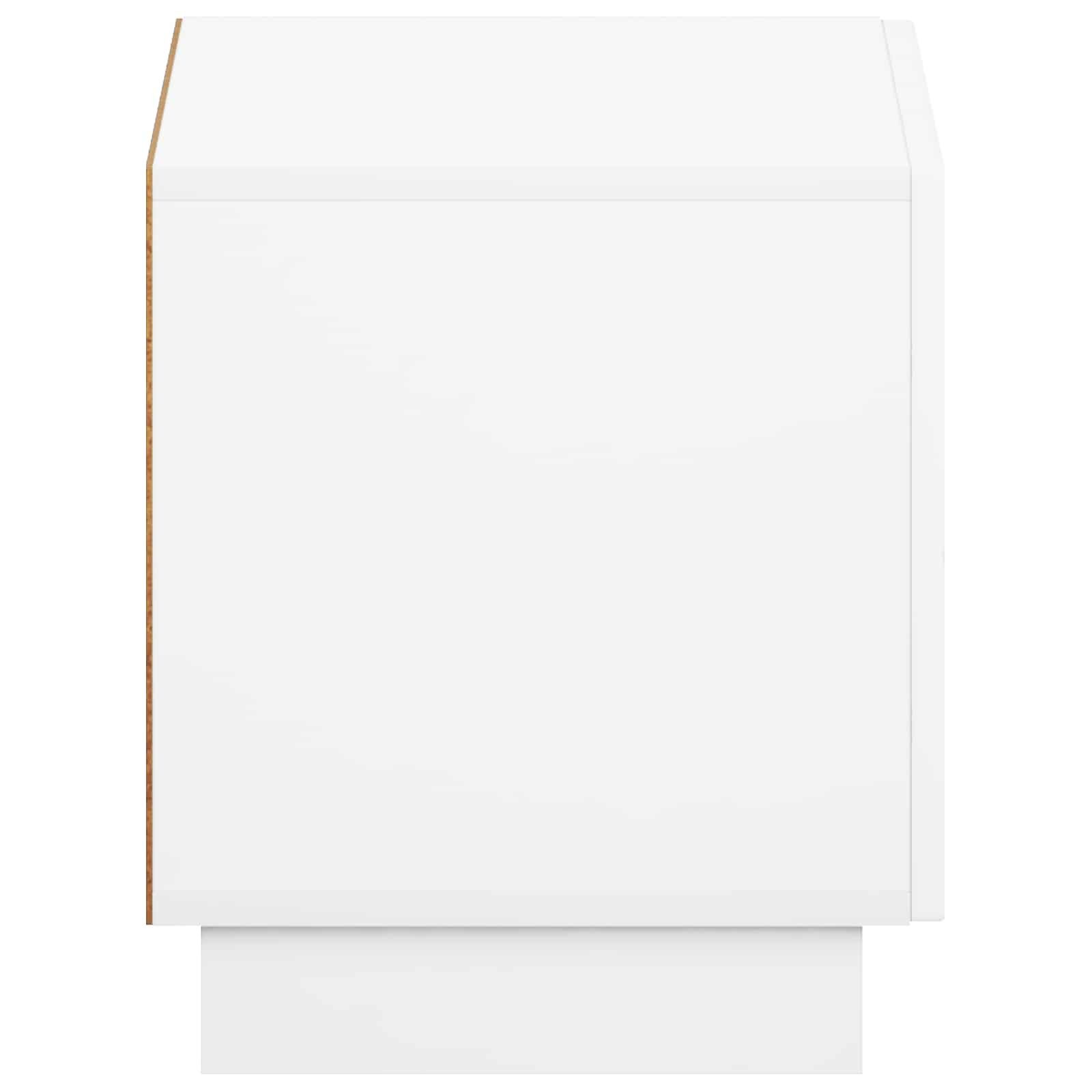 vidaXL TV-Schrank TV-Lowboard 60 x 34,5 x 40 cm Weiß Holzwerkstoff (1-St) – Bild 5 von 5