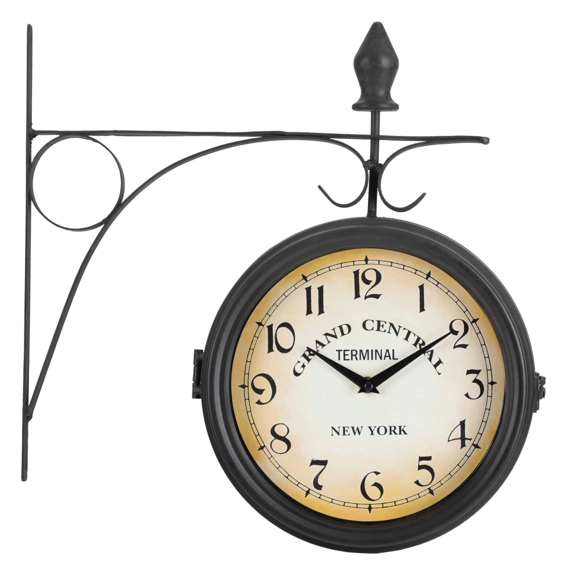 Stagecaptain Wanduhr BHU-4543 Bahnhofsuhr groß mit günstig online kaufen