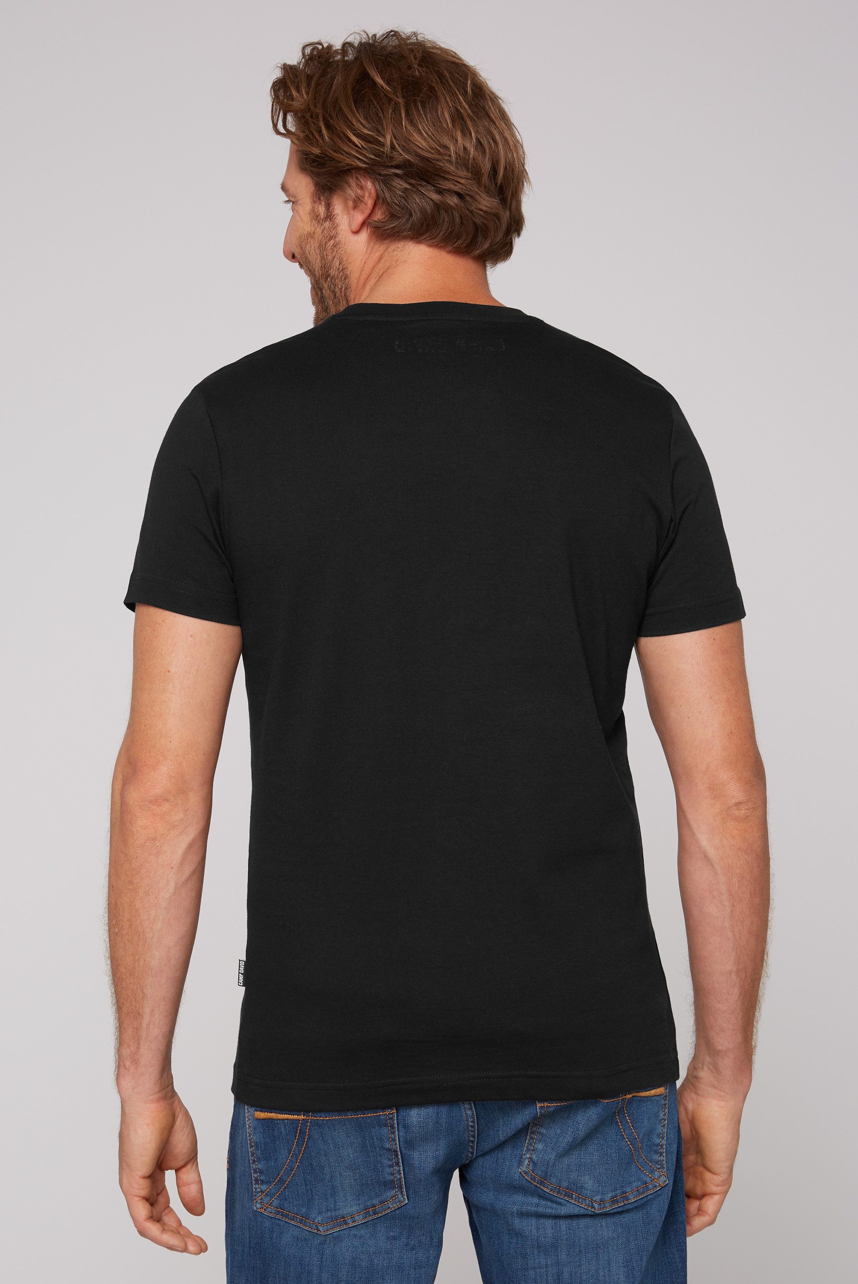 CAMP DAVID T-Shirt mit Logo Print günstig online kaufen