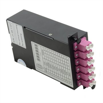 VALUE MPO-Modul, MPO-Stecker / 12x LC-Buchse Glasfaserkabel