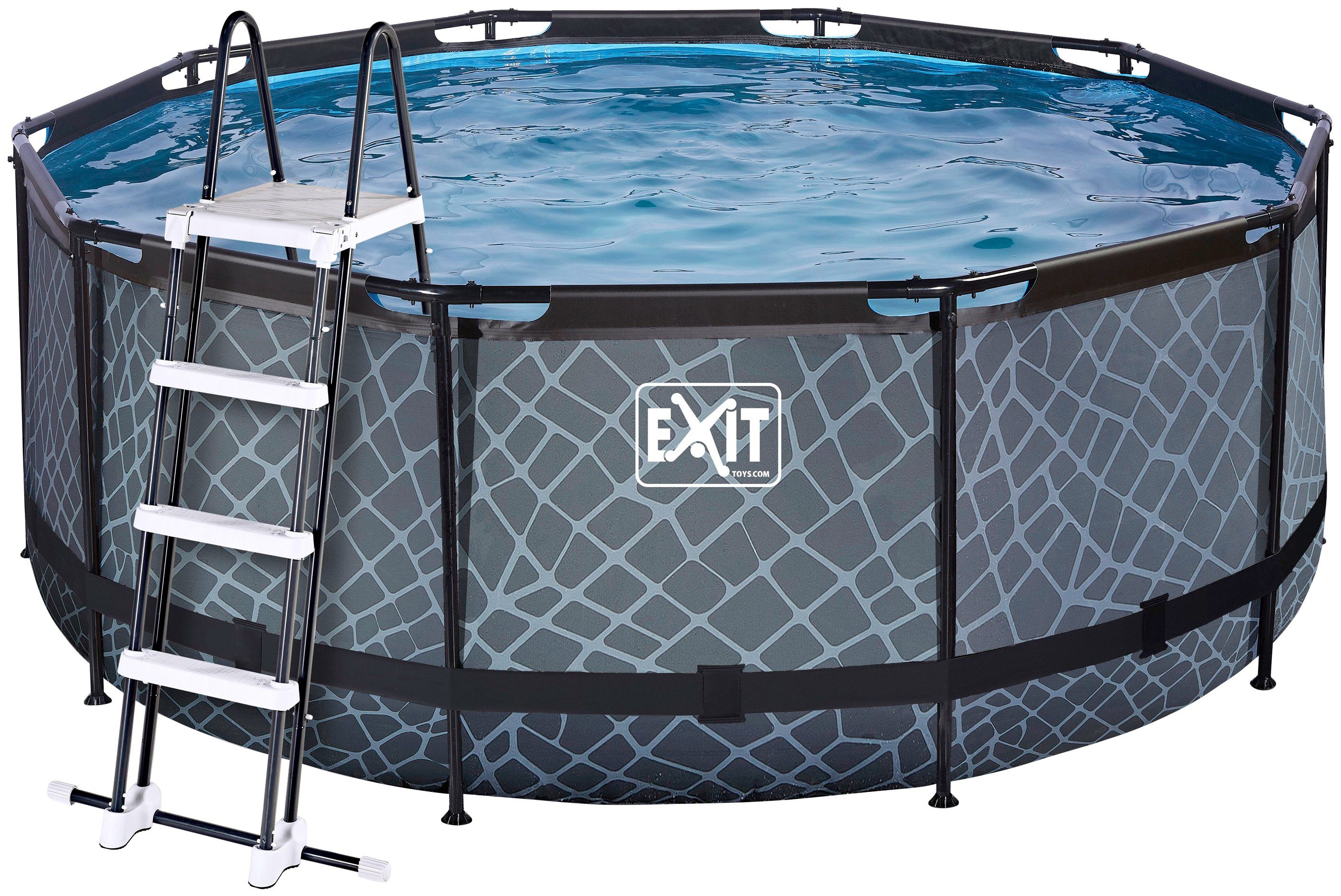 EXIT Framepool (Set), ØxH: 360x122 cm, mit Kartuschenfilter