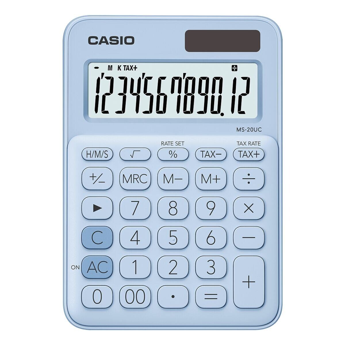 CASIO Taschenrechner MS-20UC, 12-stellig