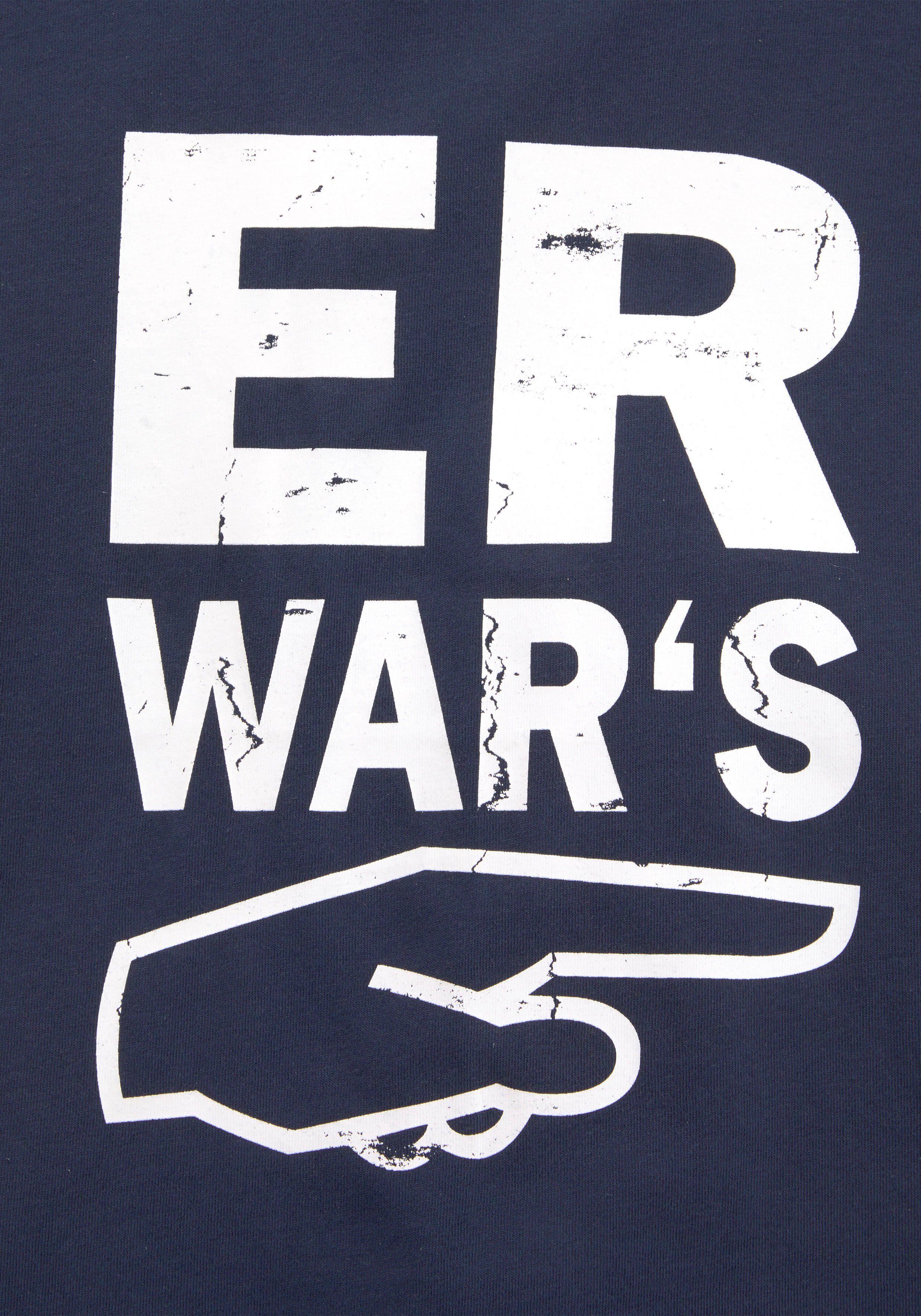 WAR`S, KIDSWORLD ER T-Shirt Spruch