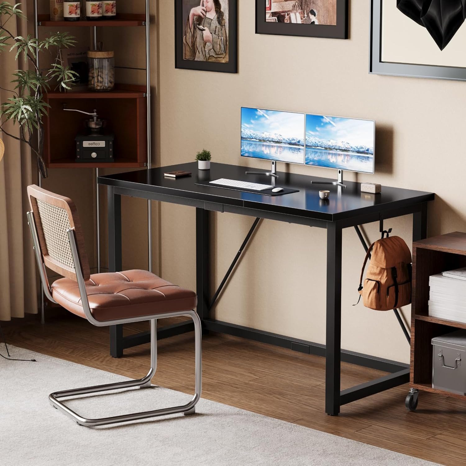 HOMALL Gamingtisch Computertisch, geeignet für kompakte Räume: 80/100/120/1 günstig online kaufen