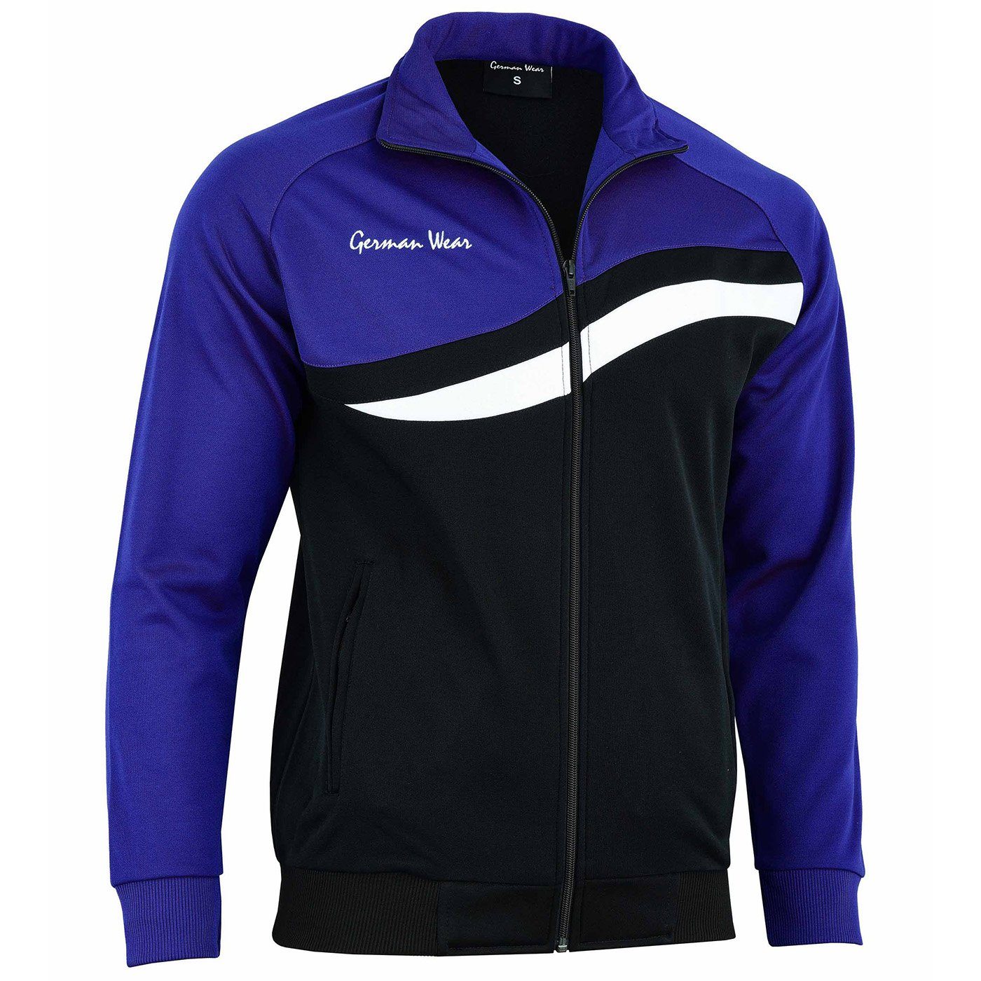 German Wear Trainingsanzug GW779k, Herren Lila Doppellagig Jogginganzug Trainingsanzugs Sportanzug