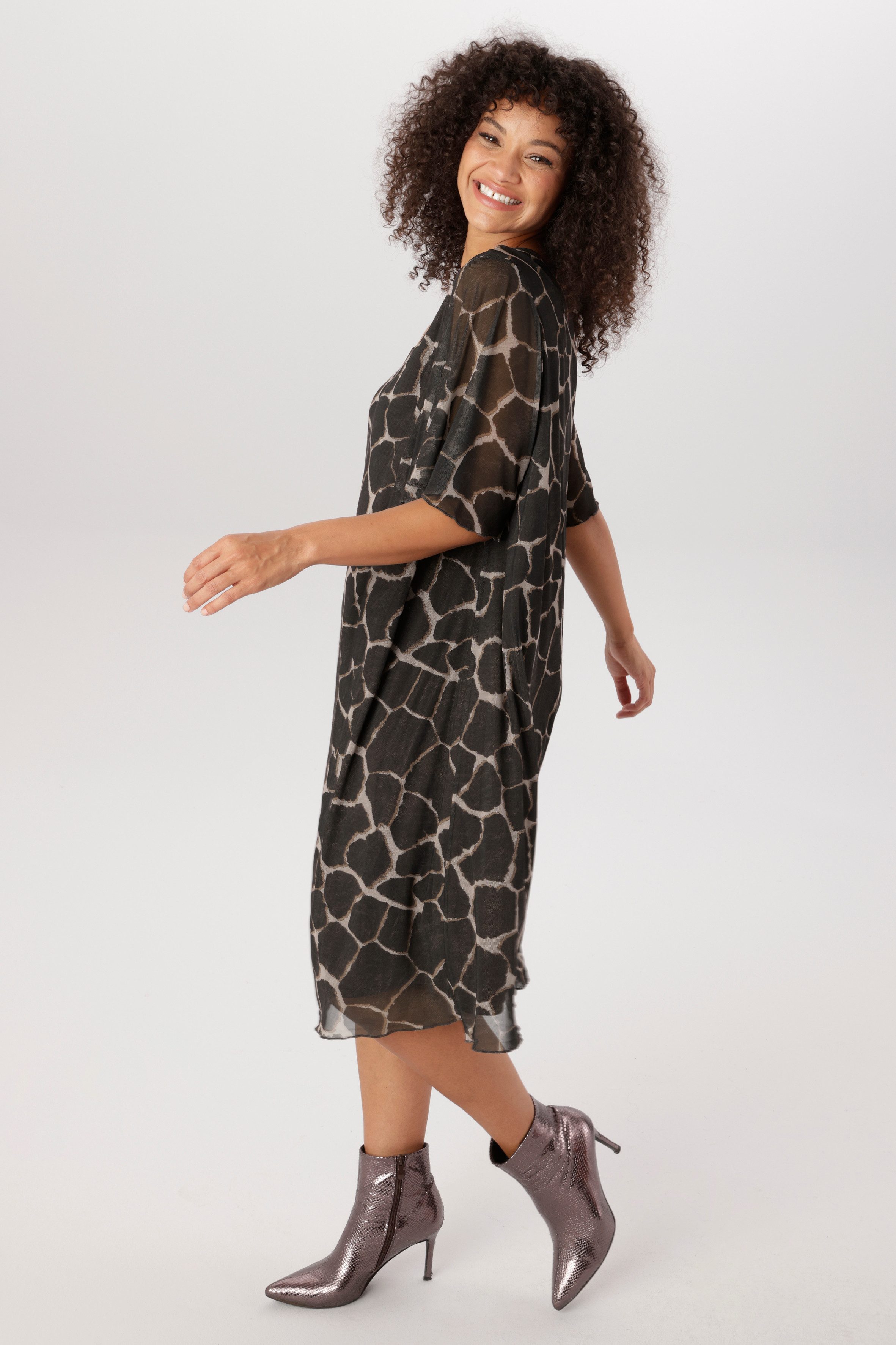 Aniston PLUS Meshkleid in trendigem Animalprint - NEUE KOLLEKTION – Bild 3 von 5