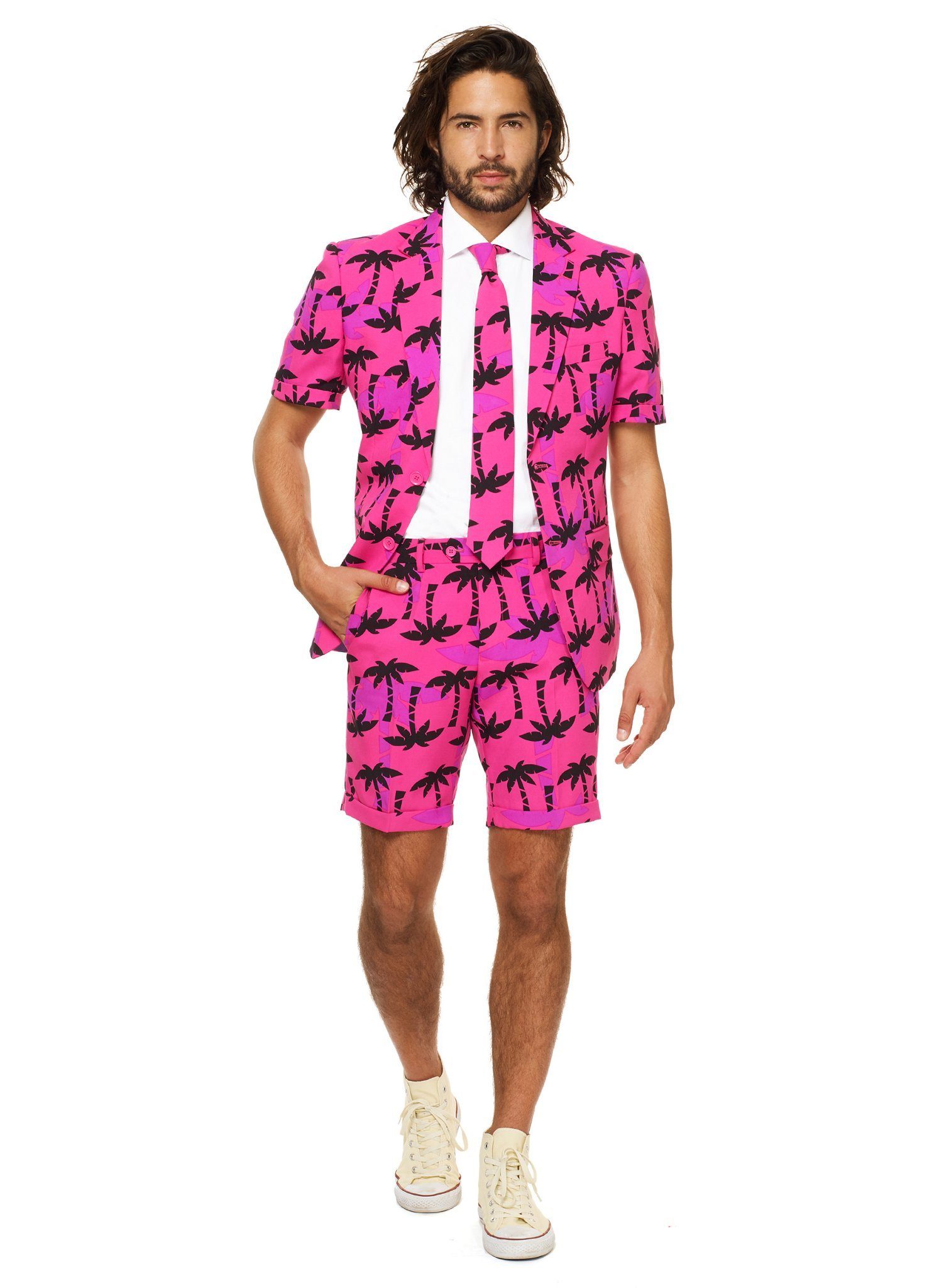 Opposuits Partyanzug Shorts Suit Tropicool, Cooler Dress für heiße Tage