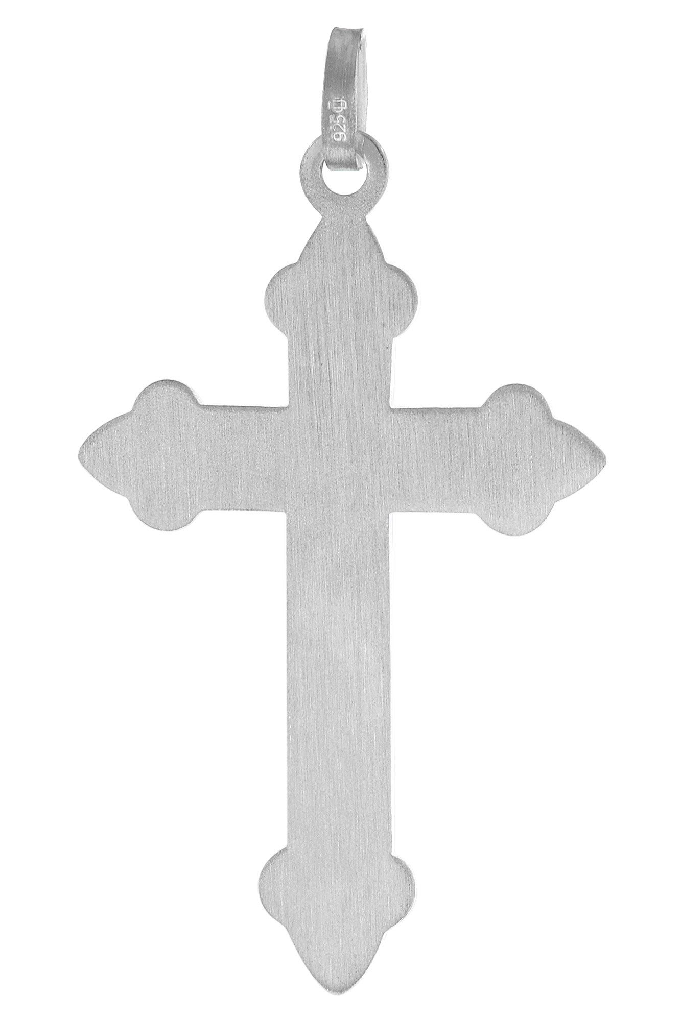 trendor Kette mit Anhänger Herren-mit orthodoxem 35 mm 925 Silber günstig online kaufen