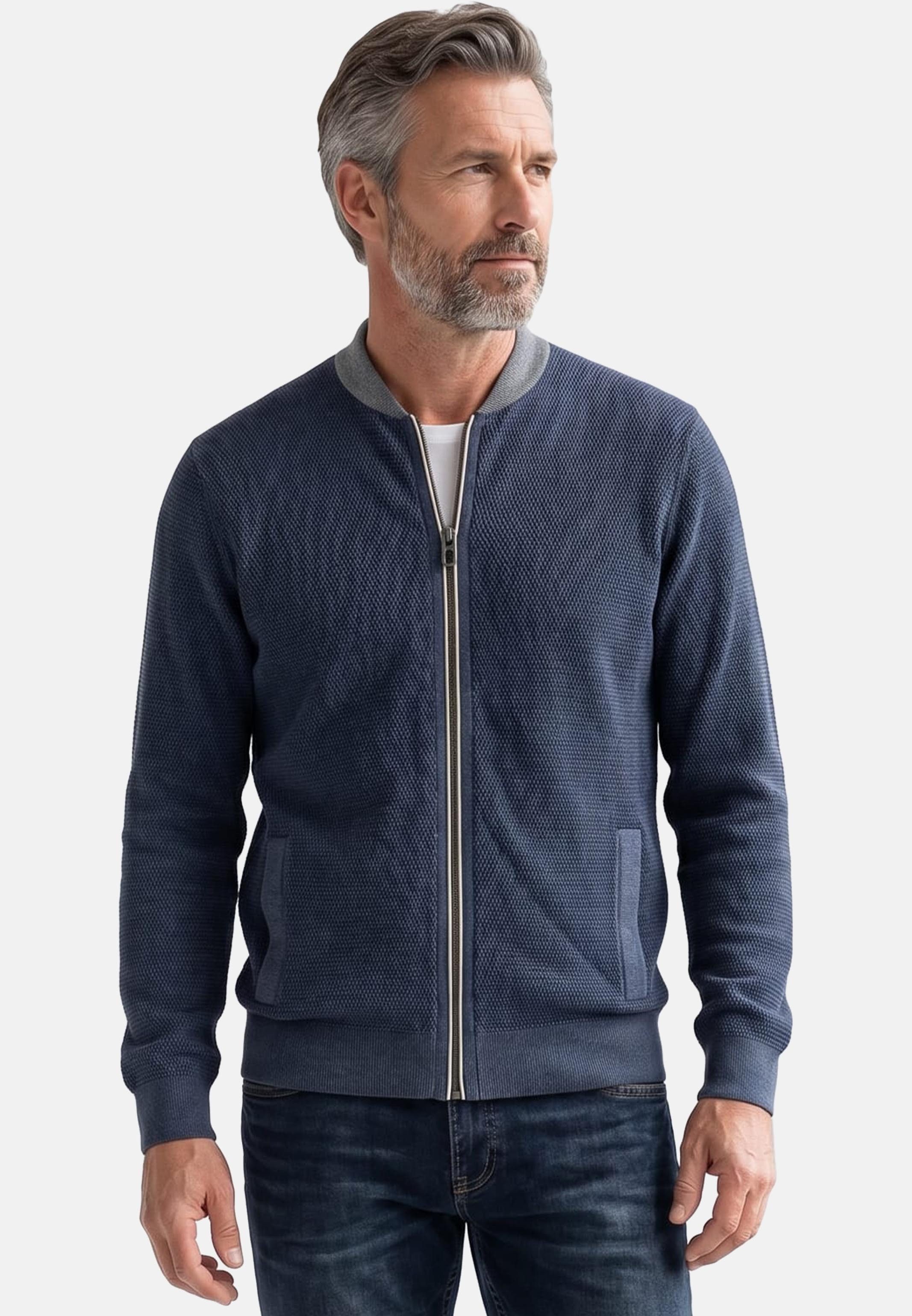 CASAMODA Strickjacke Basic (1-tlg) Strickjacke - Baumwolle - Atmungsaktiv