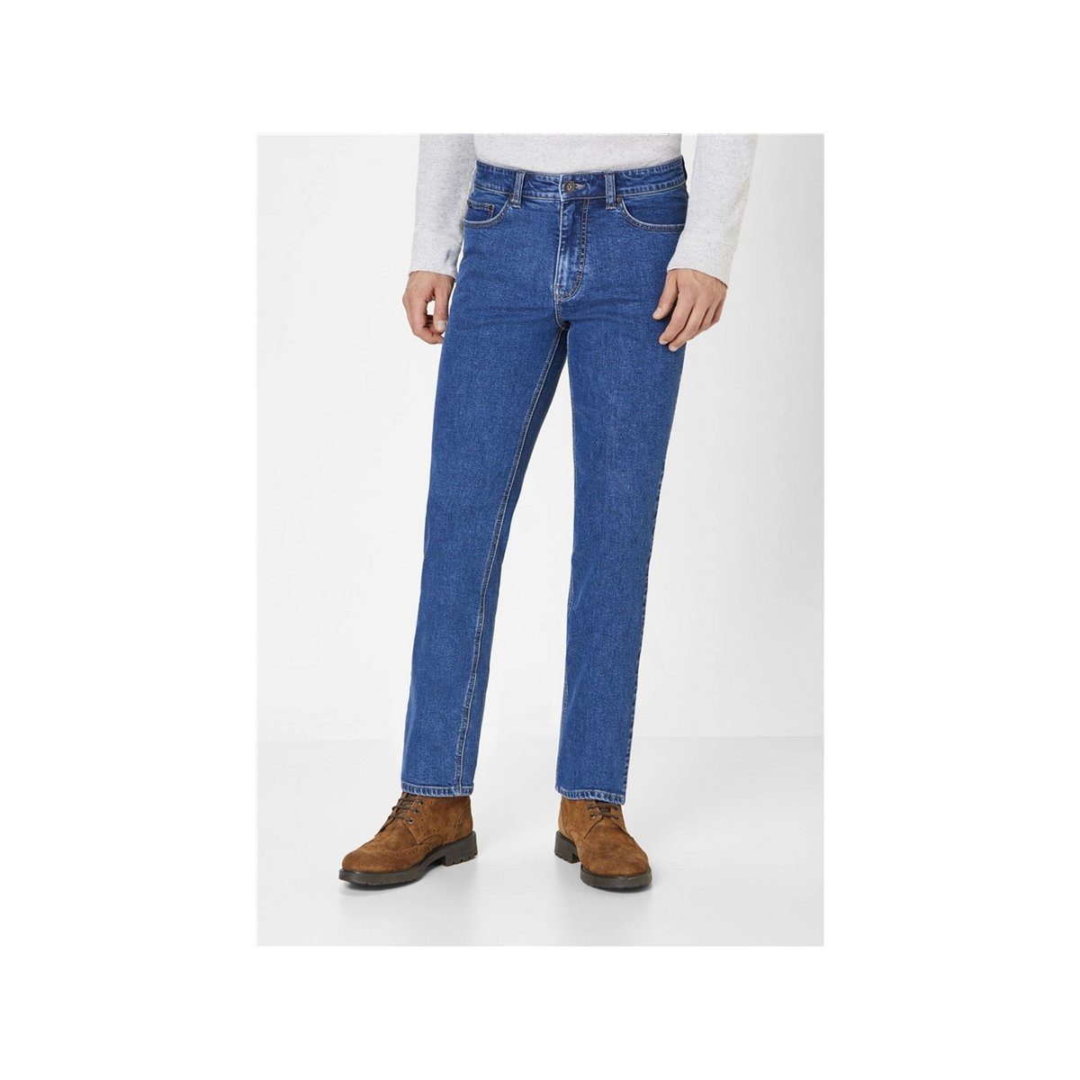 5-Pocket-Jeans mittel-blau Paddock's (1-tlg)