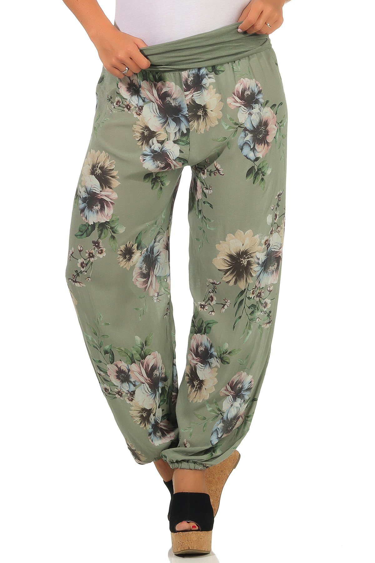 Mississhop Haremshose Ballonhose Pluderhose Pumphose Aladinhose günstig online kaufen