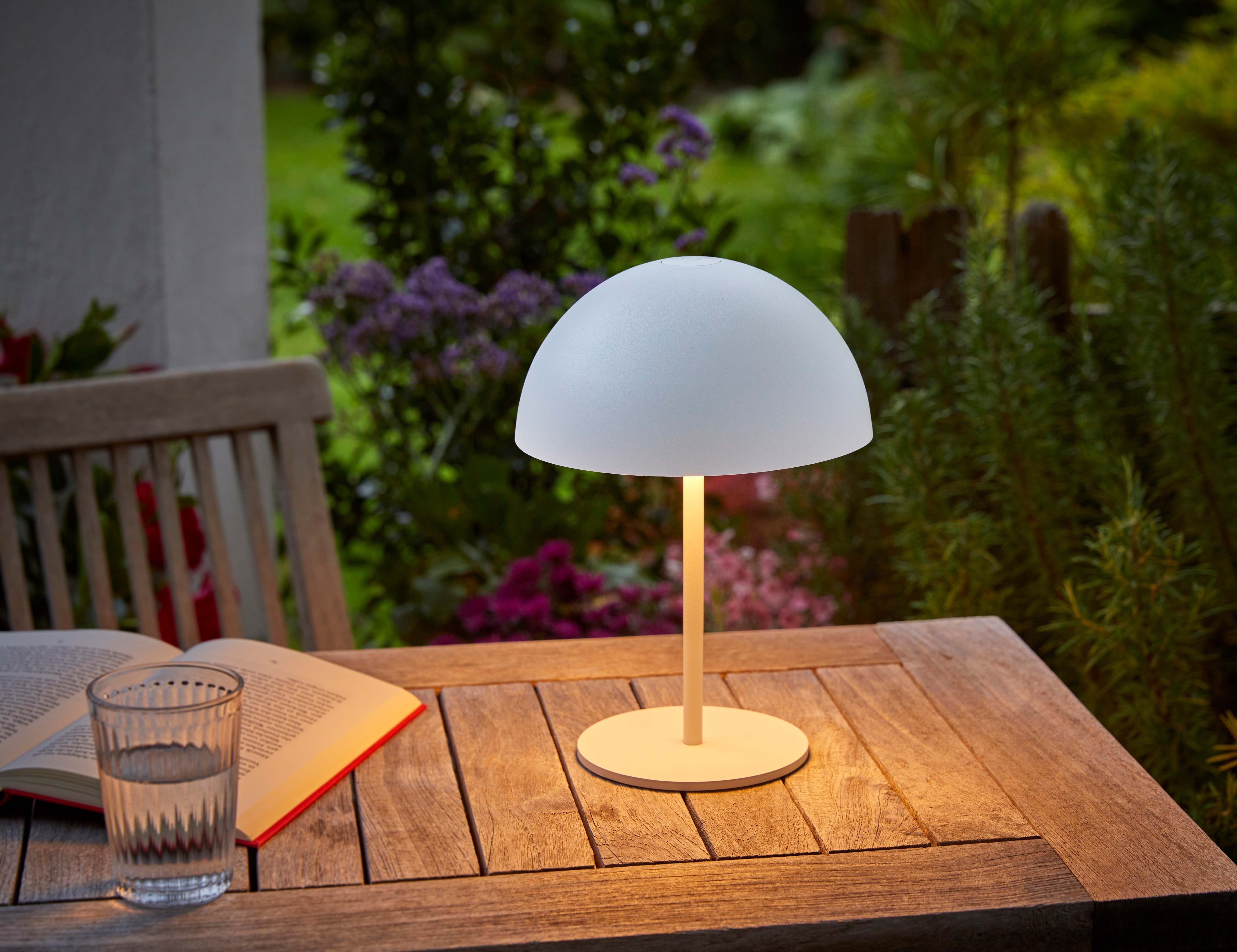 Northpoint LED Tischleuchte LED Metall Tischlampe Akku USB-C Touchschalter günstig online kaufen