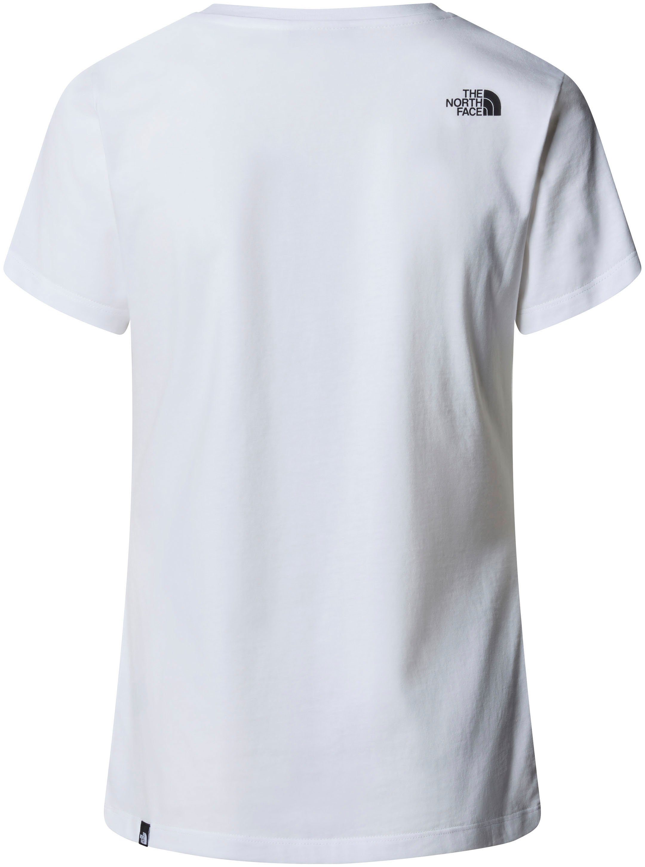 [Neuestes Modell im Jahr 2024] The North Face T-Shirt TEE W SIMPLE S/S DOME