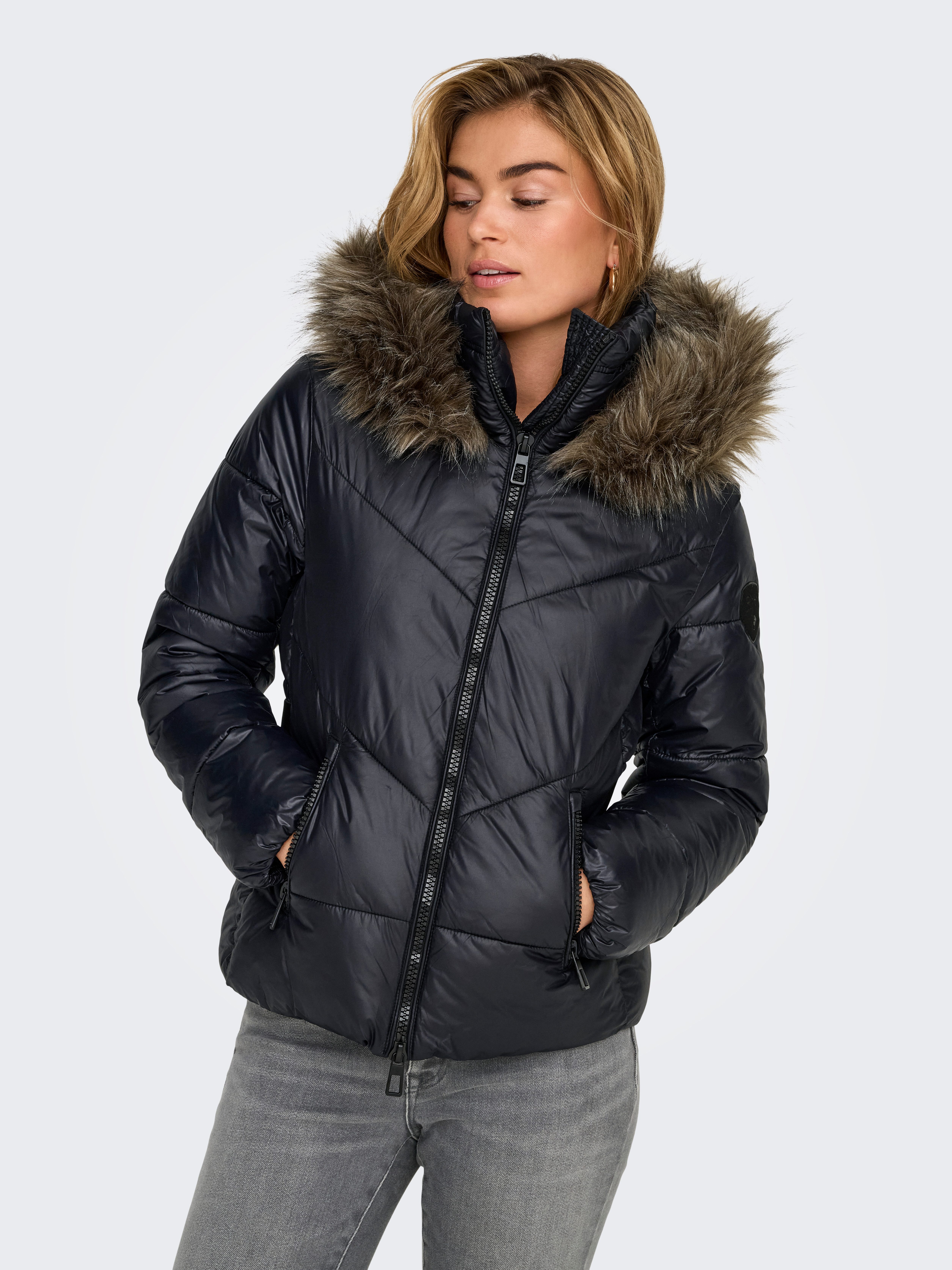 ONLY Steppjacke ONLFEVER SHORT PUFFER LIFE günstig online kaufen
