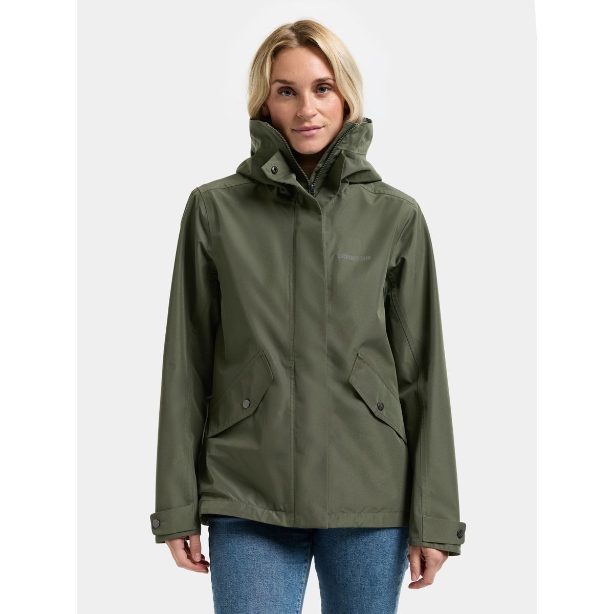 Didriksons Outdoorjacke Silja WNS Jacket Elegante Damenjacke, wasser- und winddicht, mit verstellbarer Kapuze