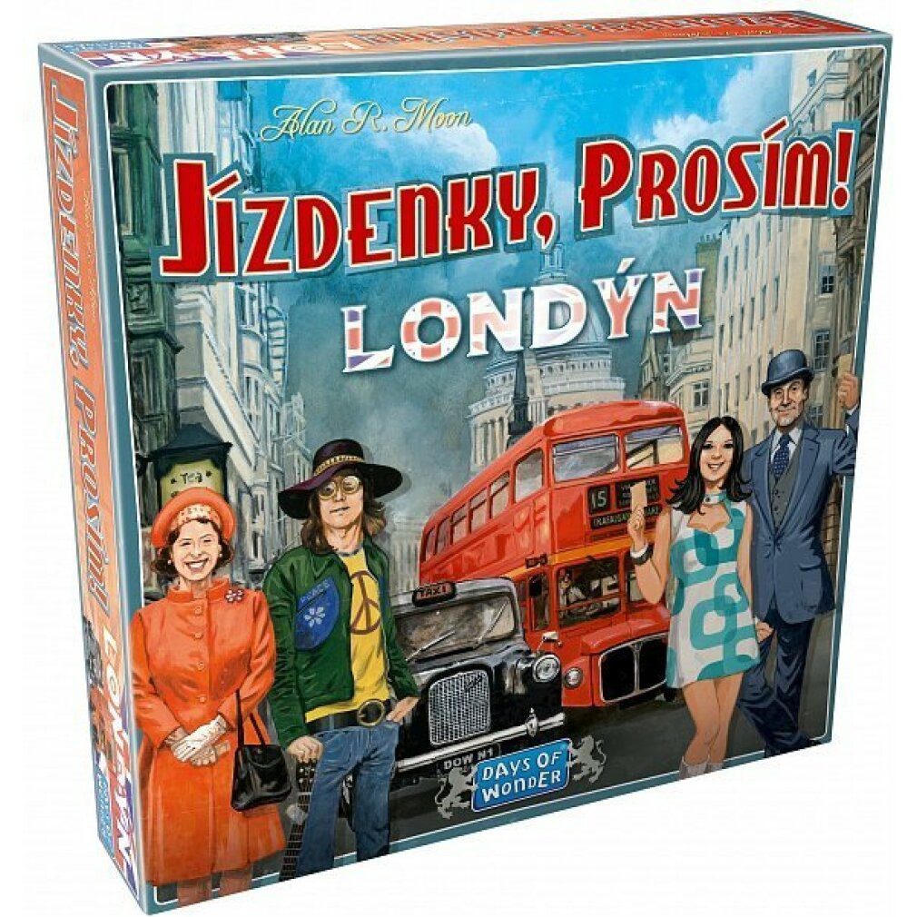 Days of Wonder Spiel Fahrten, bitte! London