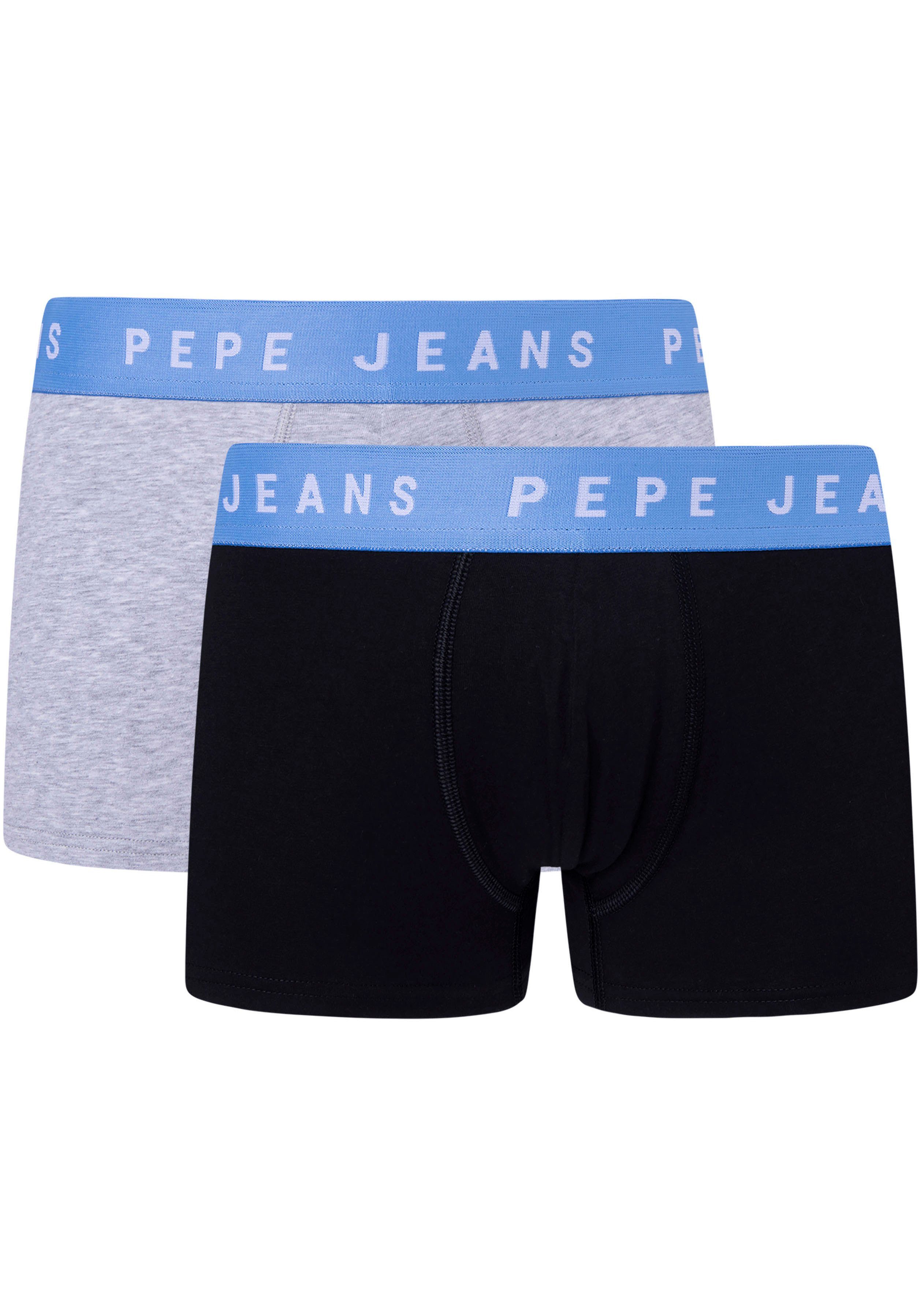 Pepe Jeans Boxer (Packung, 2-St) enganliegend black