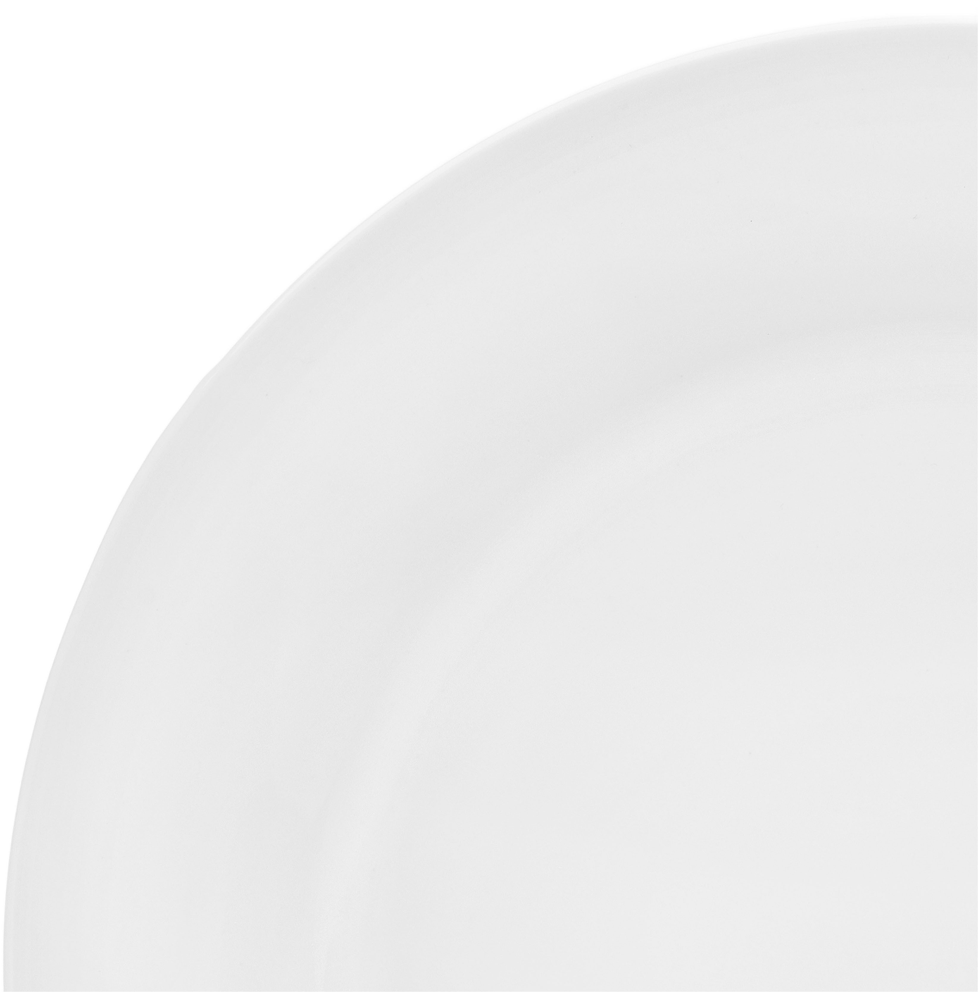 van Well Speiseteller Teller Set, Trend, (6 St), spülmaschinenfest und mikrowellengeeignet, Porzellan, Ø 24 cm