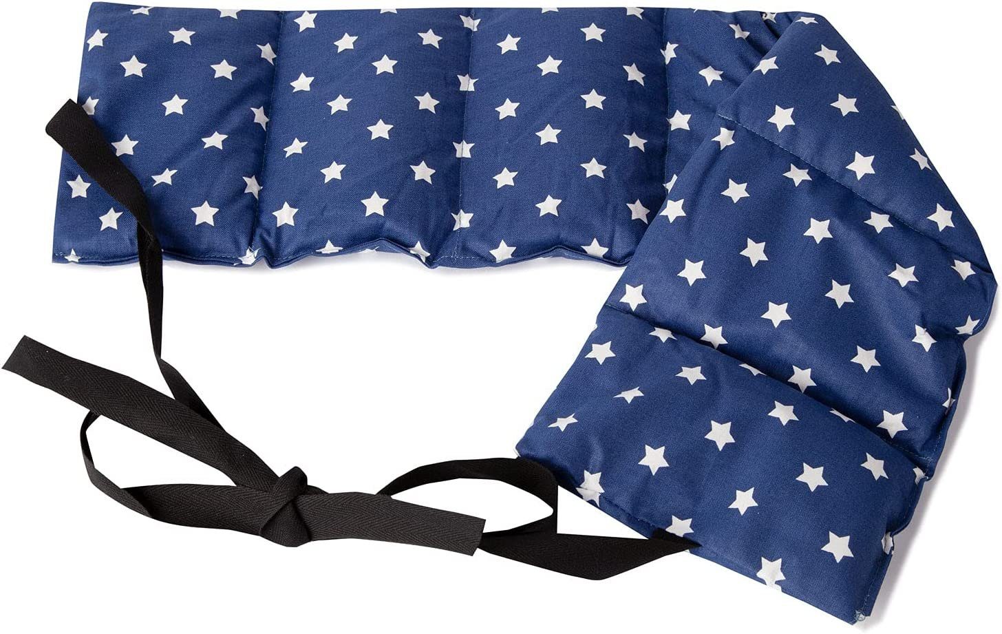 Giraffenland Wärmekissen Traubenkernkissen 7-Kammer mit Band 65x15cm - Wärmekissen Körnerkissen, Wärmekissen>Mikrowelle/Backofen, Kältekissen>Kühlschrank/Gefriertruhe