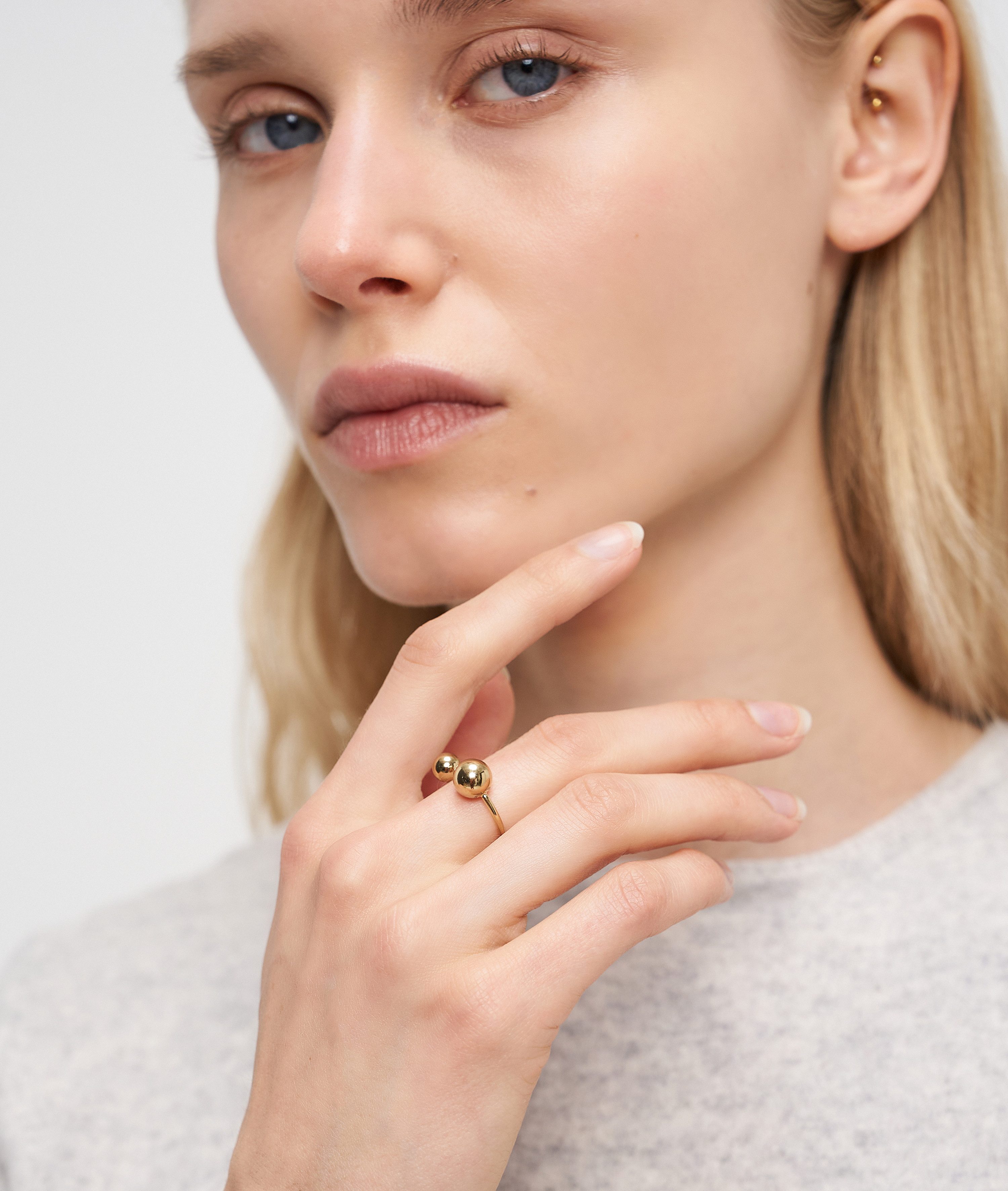 Liebeskind Berlin Fingerring Schmuck Geschenk Steel Ball Ring