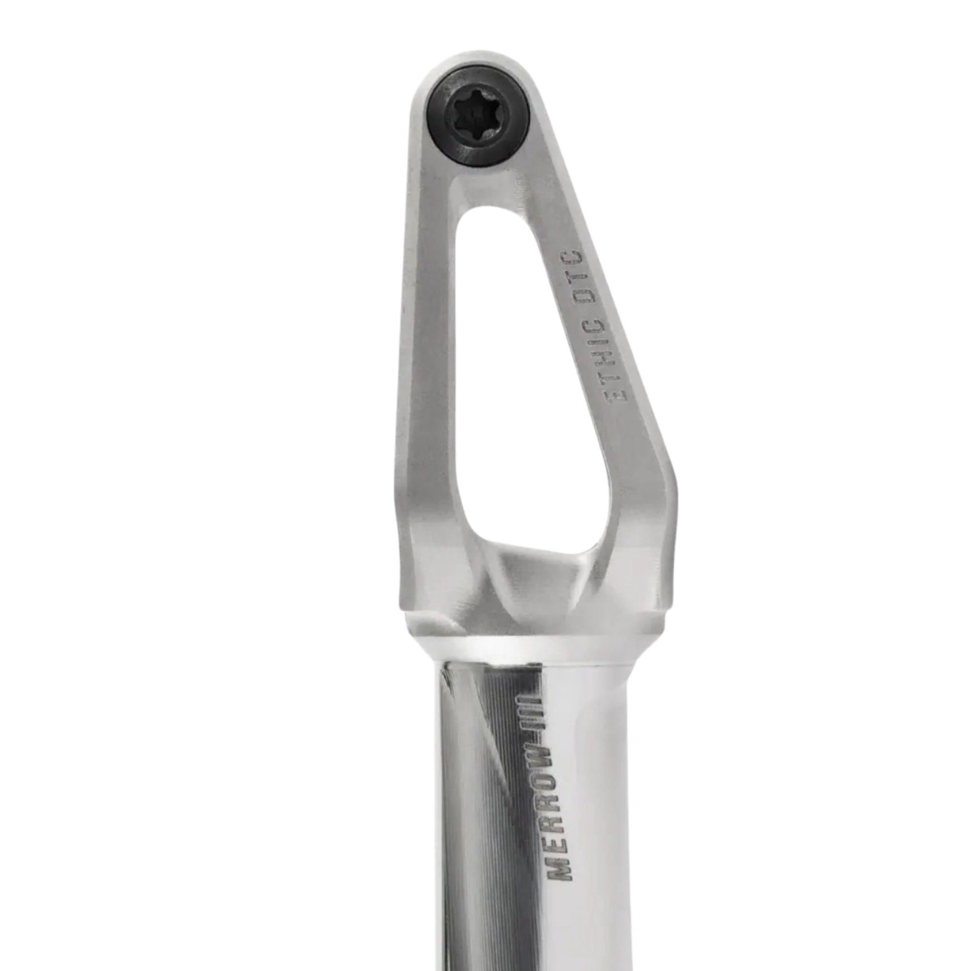 Ethic DTC Stuntscooter Ethic DTC Merrow V3 Stunt-Scooter Gabel HIC 222g Raw Silber