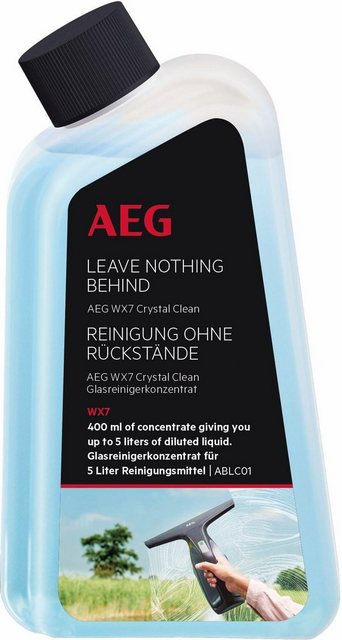 AEG “ABLC01 WX7” Glasreiniger (ergiebig für 5l Reinigungsmittel, Keine Schlieren)