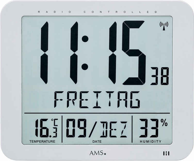 AMS Funkwanduhr »F5884«