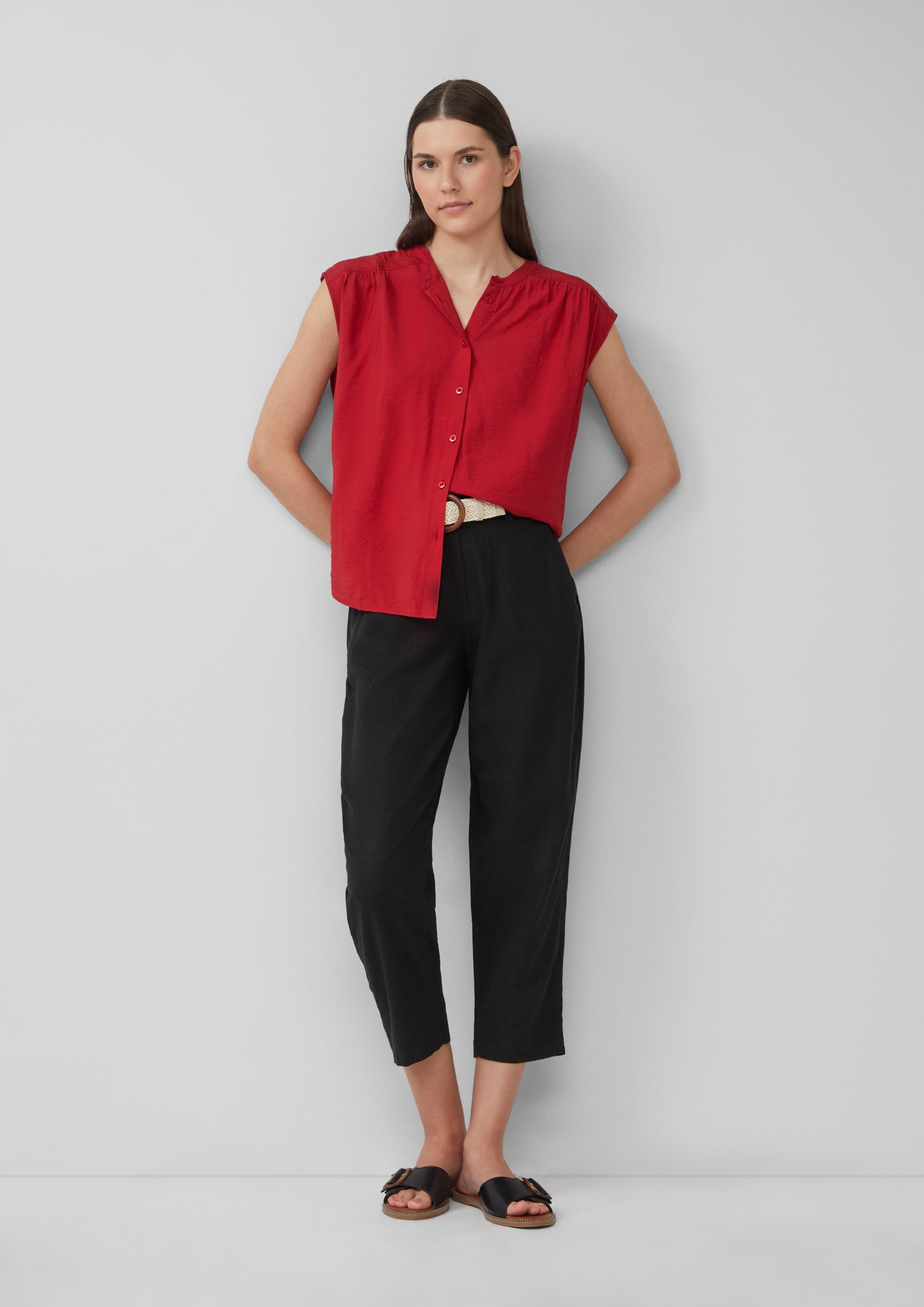 s.Oliver 7/8-Hose Cropped Chino aus Leinenmix günstig online kaufen