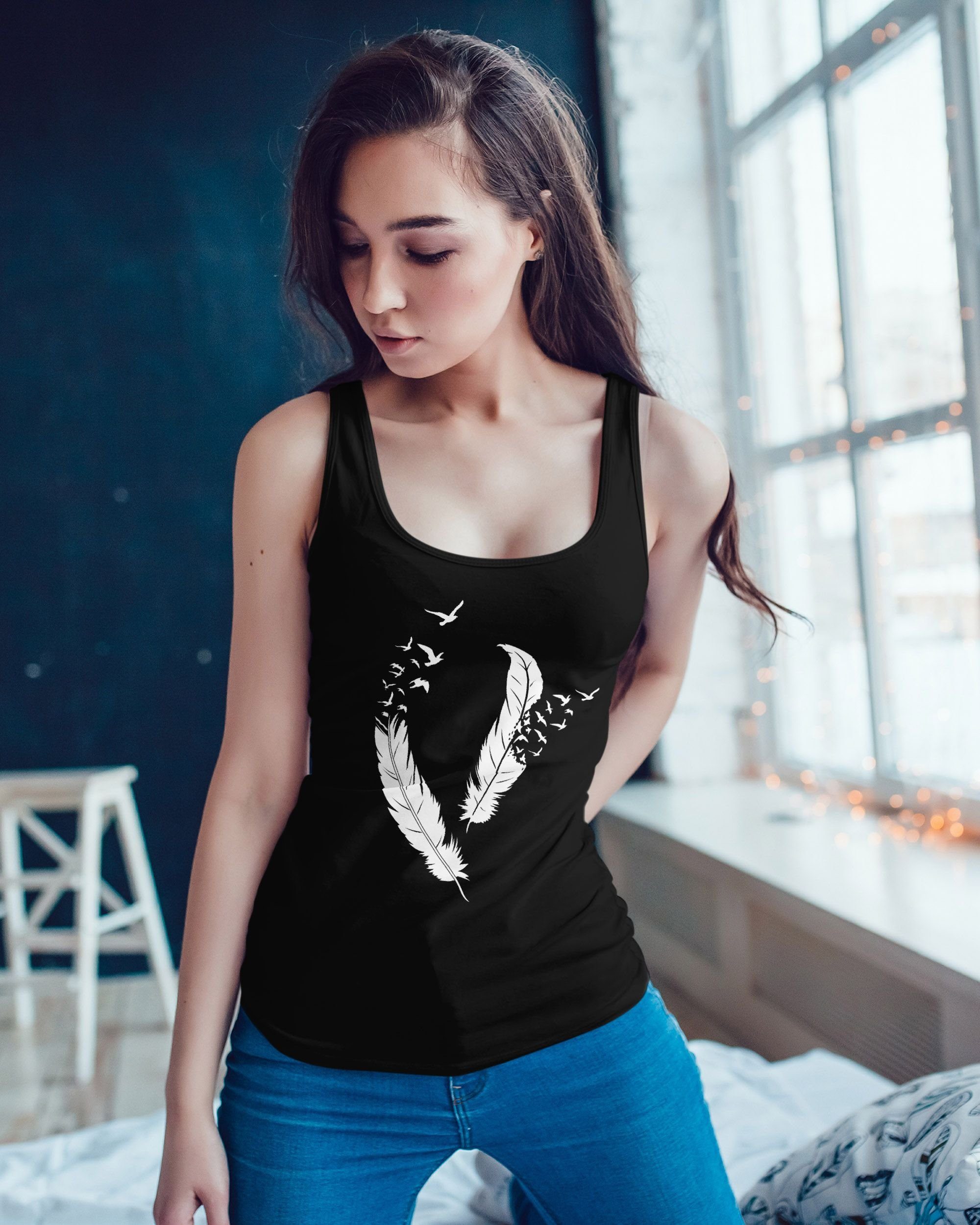 Neverless Tanktop Damen Tank Top Tanktop günstig online kaufen
