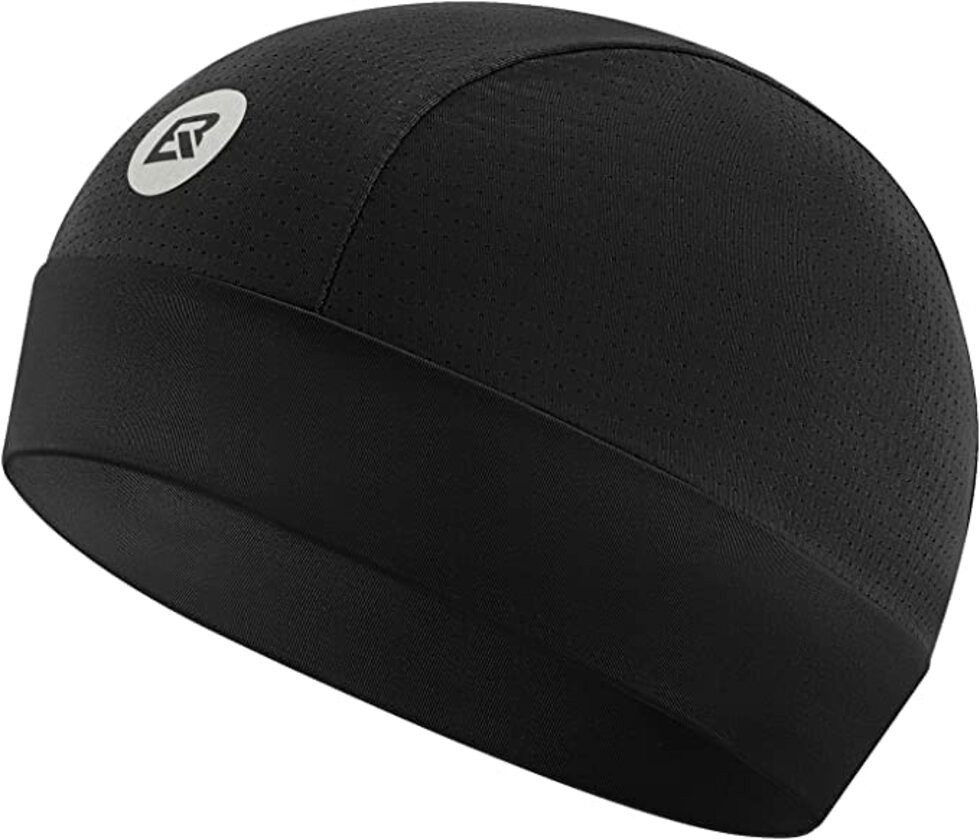 ROCKBROS Unterhelmmütze Fahrradhelm, leichte Sommer-Laufmütze mit UV-Schutz, Einheitsgröße Kühl und komfortabel