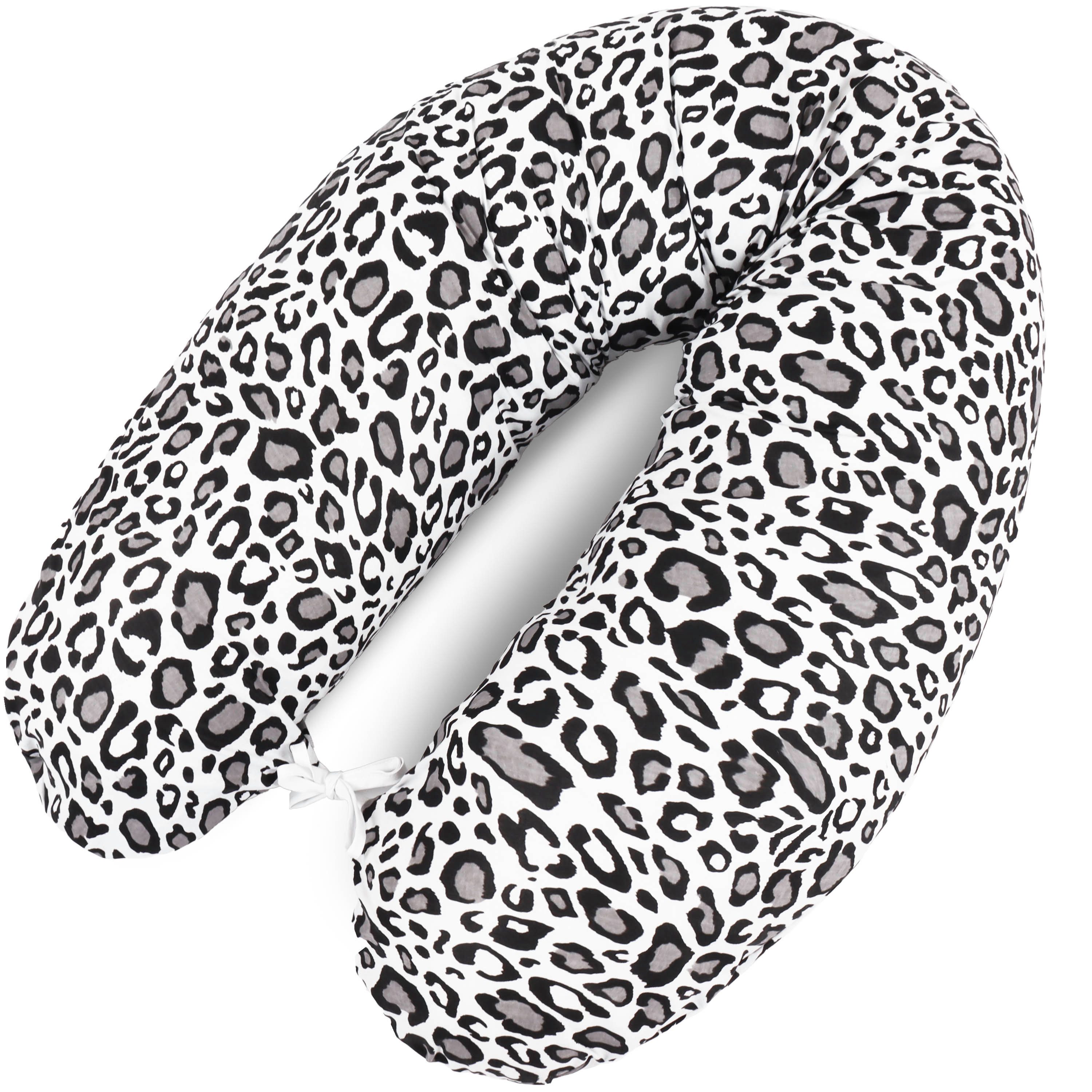 Amilian Stillkissen XXL 170 cm - Schwangerschaftskissen & Seitenschläferkissen mit Bezug, - Lagerungskissen - Nursing Pillow - Pregnancy Pillow, mit Füllung, Schlafkissen für Seitenlage - Körperkissen