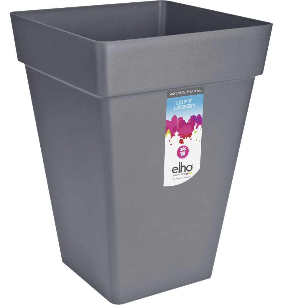 Elho Blumentopf Elho Pflanztopf Loft Urban 30 x 30 x 41,3 cm