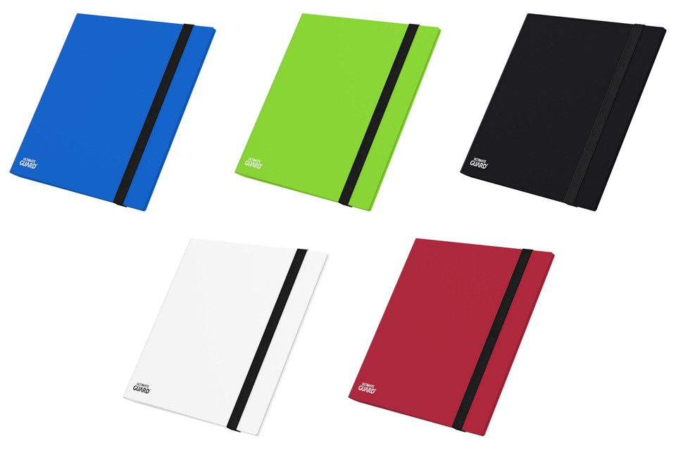Ultimate Guard Sammelkarte BUNDLE 5x Flexxfolio 480 - 24-Pocket - jede Farbe 1x