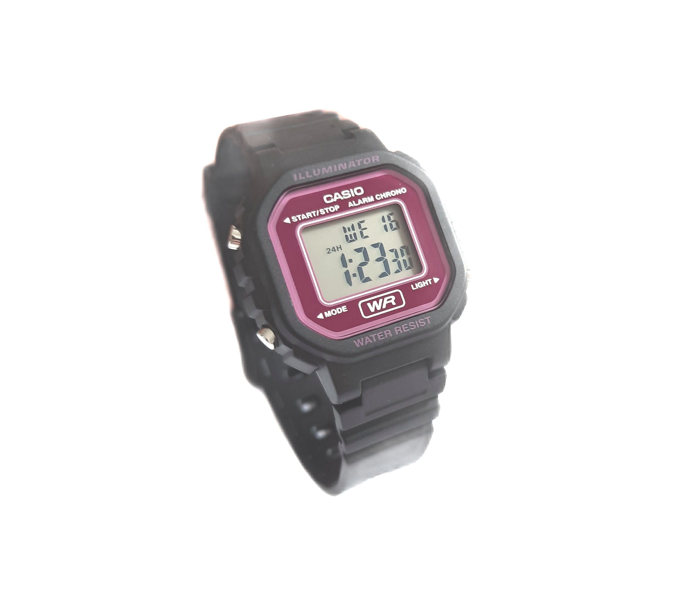Armbanduhr, Violett Damen Digitaluhr CASIO Digital Casio LA-20WH-4ADF Uhr (1-tlg)