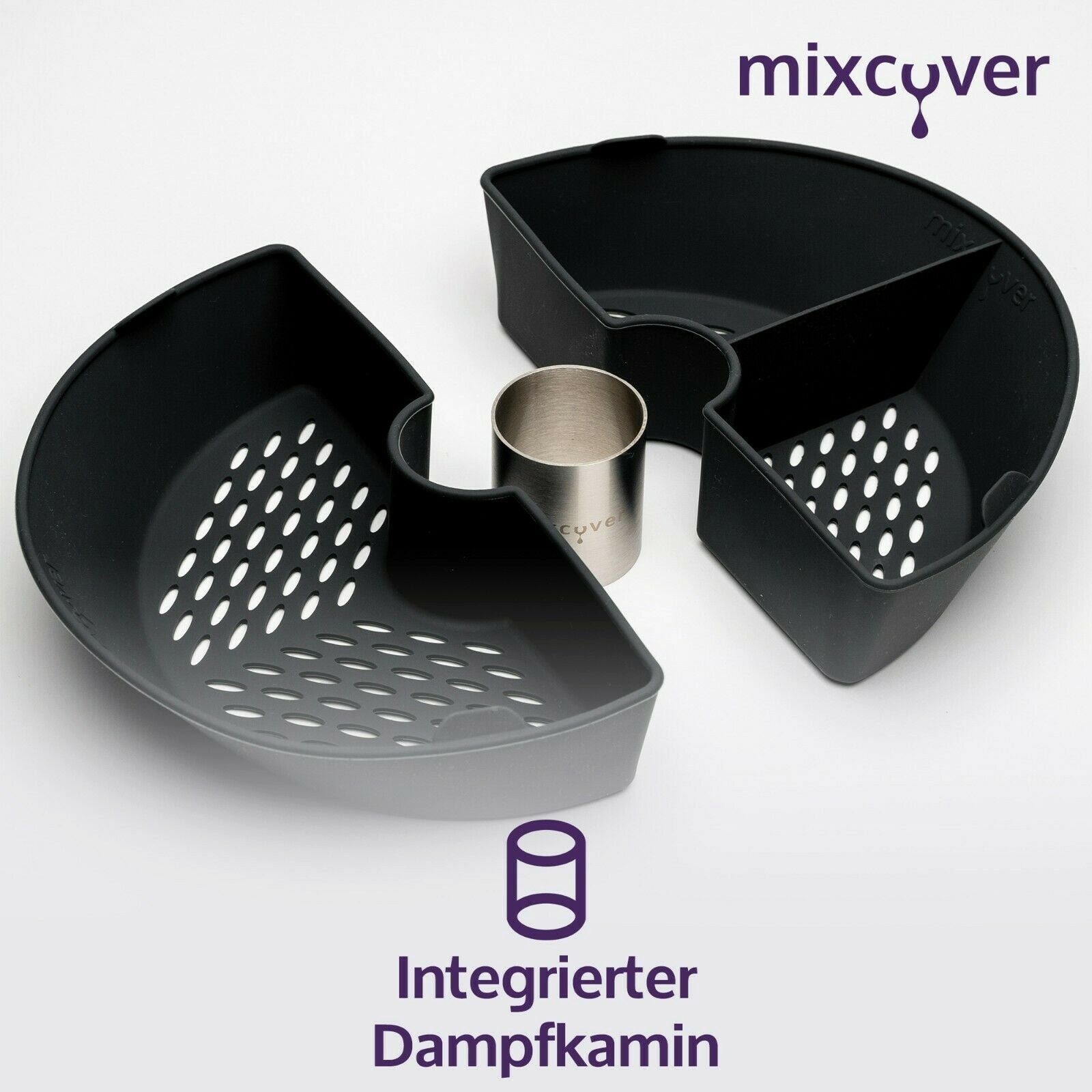 mixcover Cookit Bosch (HALB) Mixcover für Küchenmaschinen-Adapter Garraumteiler Dampfgarraum