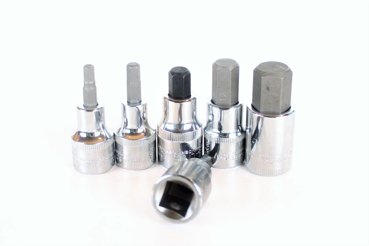Saltus Stecknuss SALTUS 1/2\ Innensechskant-Set 6 teilig 5-17 mm 5221 Stecknuss S…