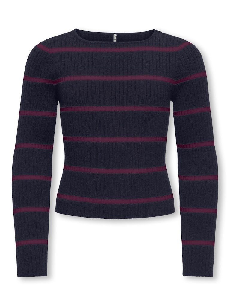 Strickpullover KOGIBI LS RIB BOATNECK CP KNT