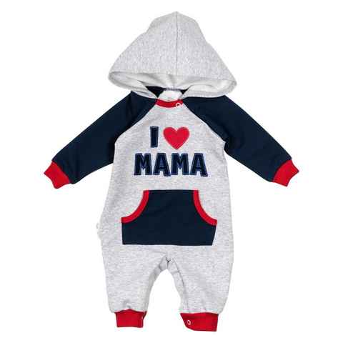 Baby Sweets Overall Strampler, Overall I love Mama (1-tlg)