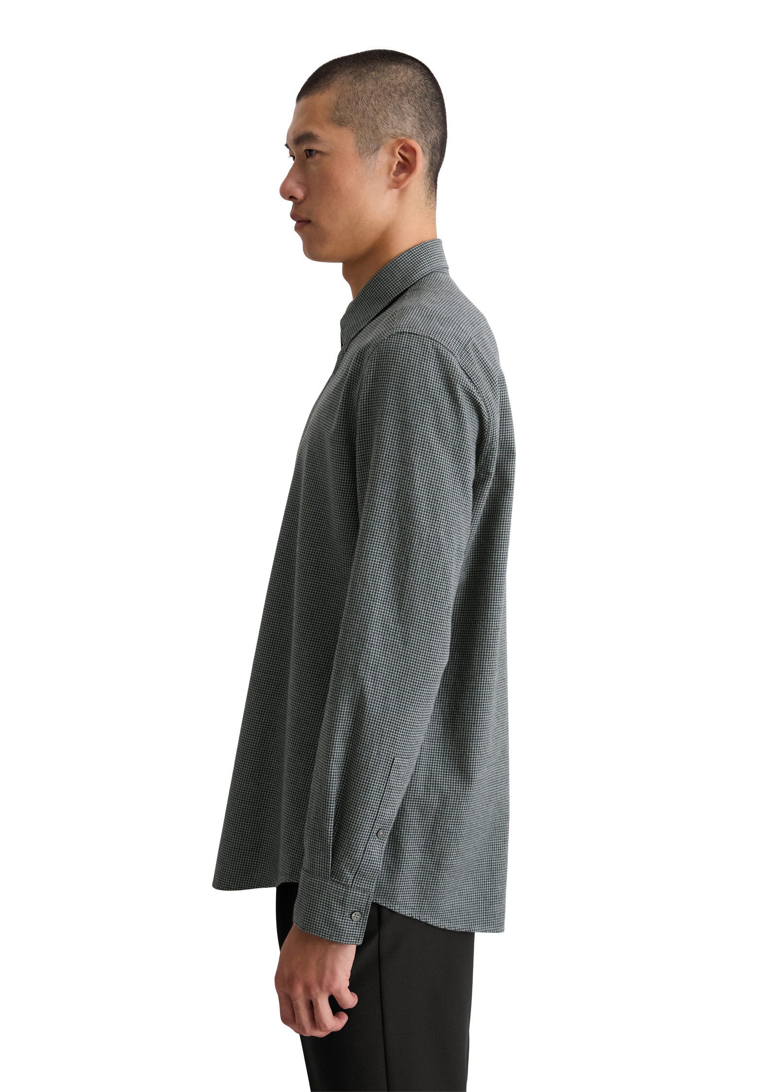 Marc O'Polo Langarmhemd aus Bio-Baumwoll-Flanell günstig online kaufen