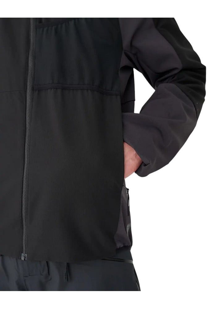 4F Allwetterjacke Trekking-Wanderjacke Technical M518 (PrimaLoft Active, warm) schwarz