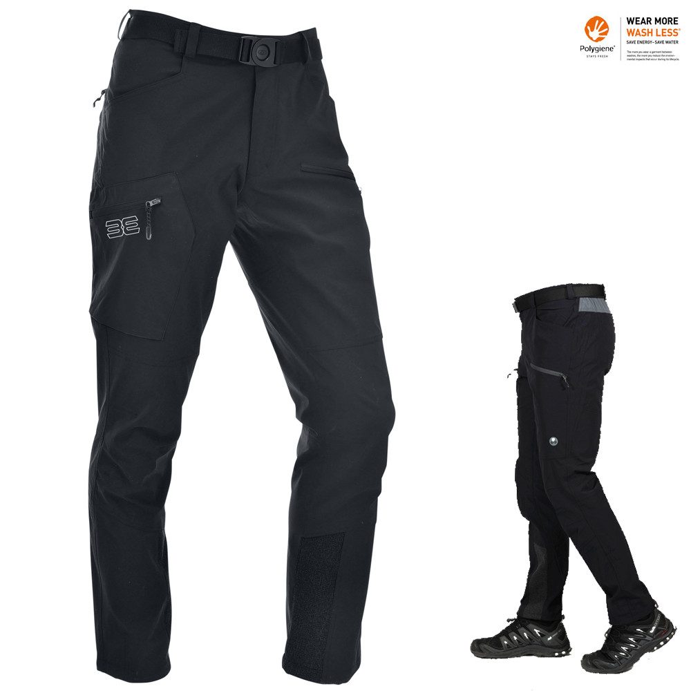 Maul Trainingstights Maul - ETZEL ULTRA - Herren Allround Wanderhose Outdoorhose, schwarz