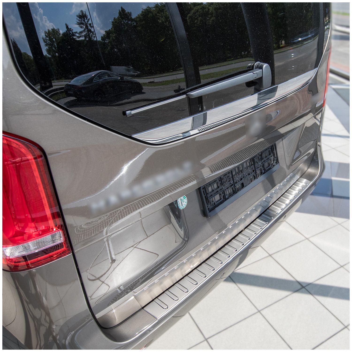 Ladekantenschutz L552 V2A Edelstahl kompatibel mit Mercedes V-Klasse Vito W447 2014-