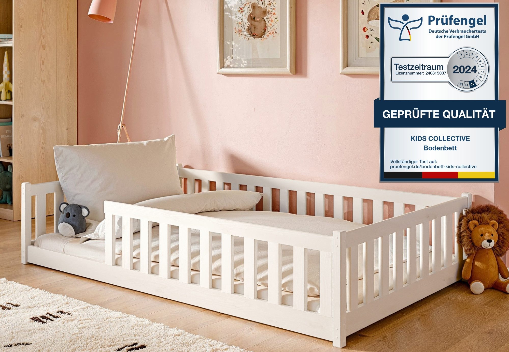 Kids Collective Kinderbett Bodenbett Bett mit günstig online kaufen