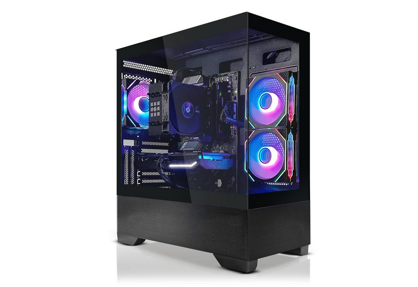 SYSTEMTREFF AMD Ryzen 5 7500F mit Nvidia GeForce RTX 5070 12GB Gaming-PC (AMD 7500F 7500F, Nvidia GeForce RTX 5070, 32 GB RAM, 1000 GB SSD, Luftkühlung)