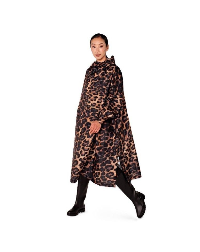 Rainkiss Poncho Dark Leopard Poncho günstig online kaufen