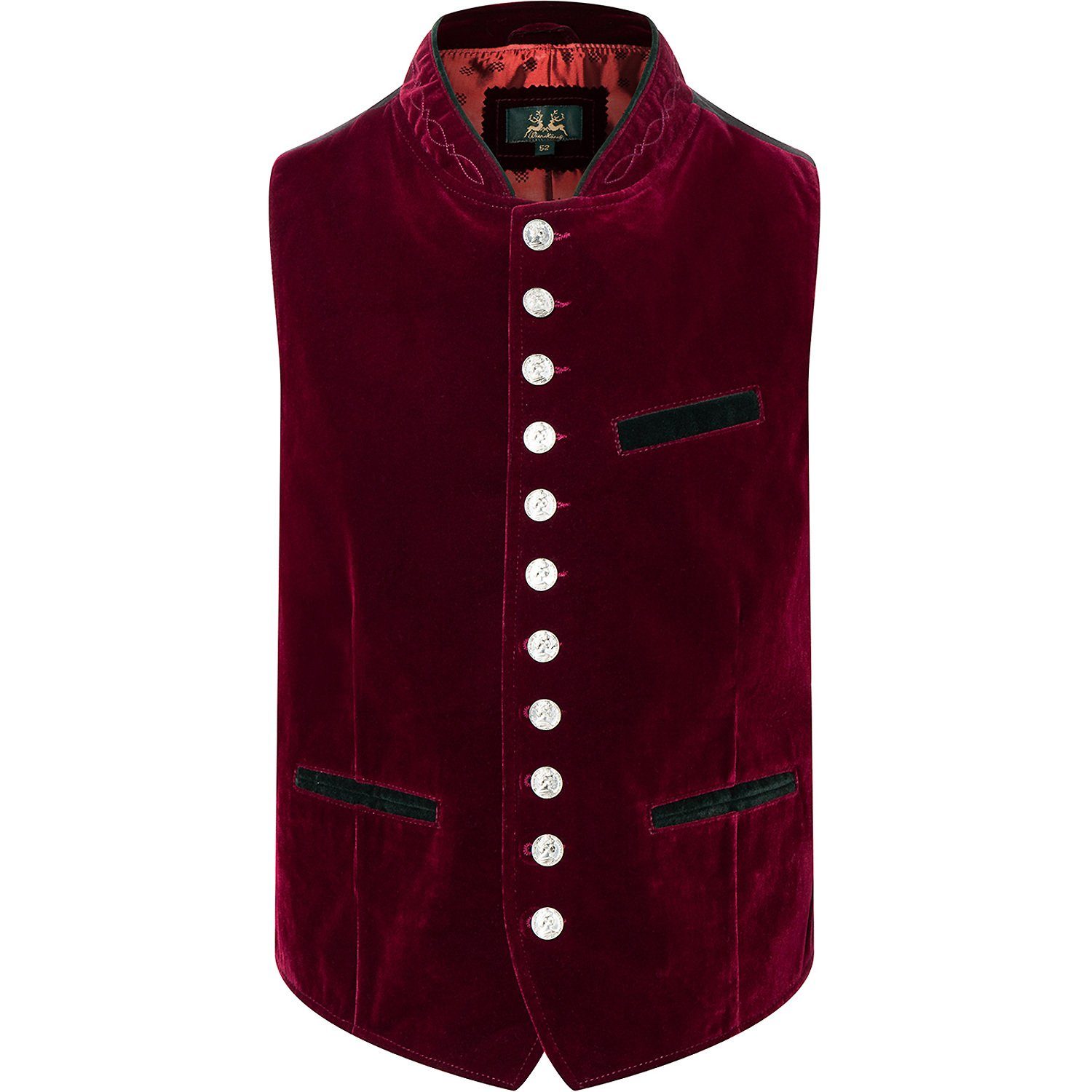 Wiesnkönig Trachtenweste Samtweste Moritz günstig online kaufen