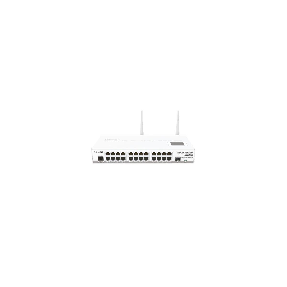 CRS125-24G-1S-2HND-IN Router Netzwerk-Switch Cloud - 600MHz,... Switch, MikroTik